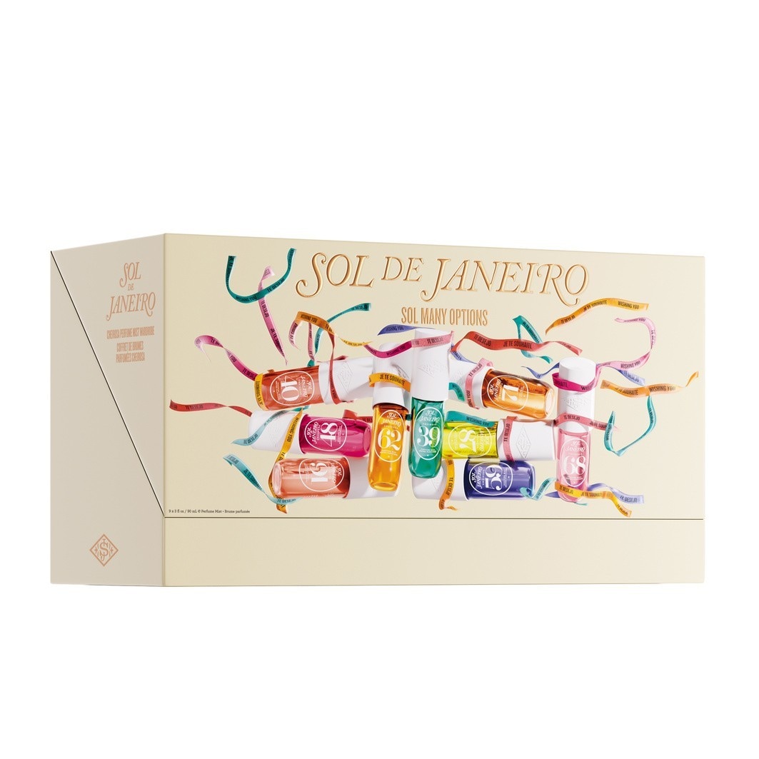 Sol de Janeiro Brazilian Crush Sol Many Options Gift Set Perfume Mist — textura e acabamento