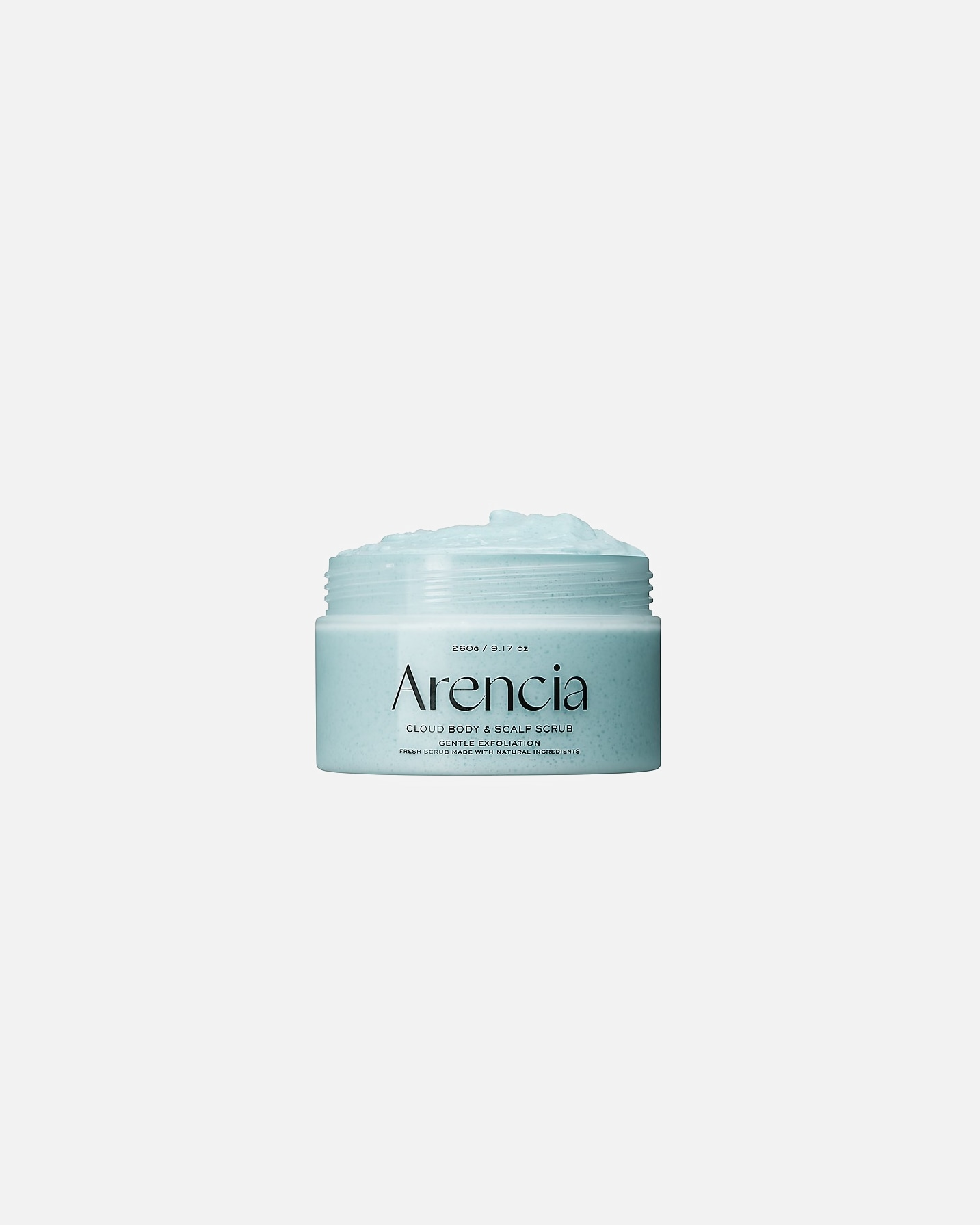 Exfoliante corporal para Unisex Arencia Fresh Cloud Scrub French Mint & Lily 260 g