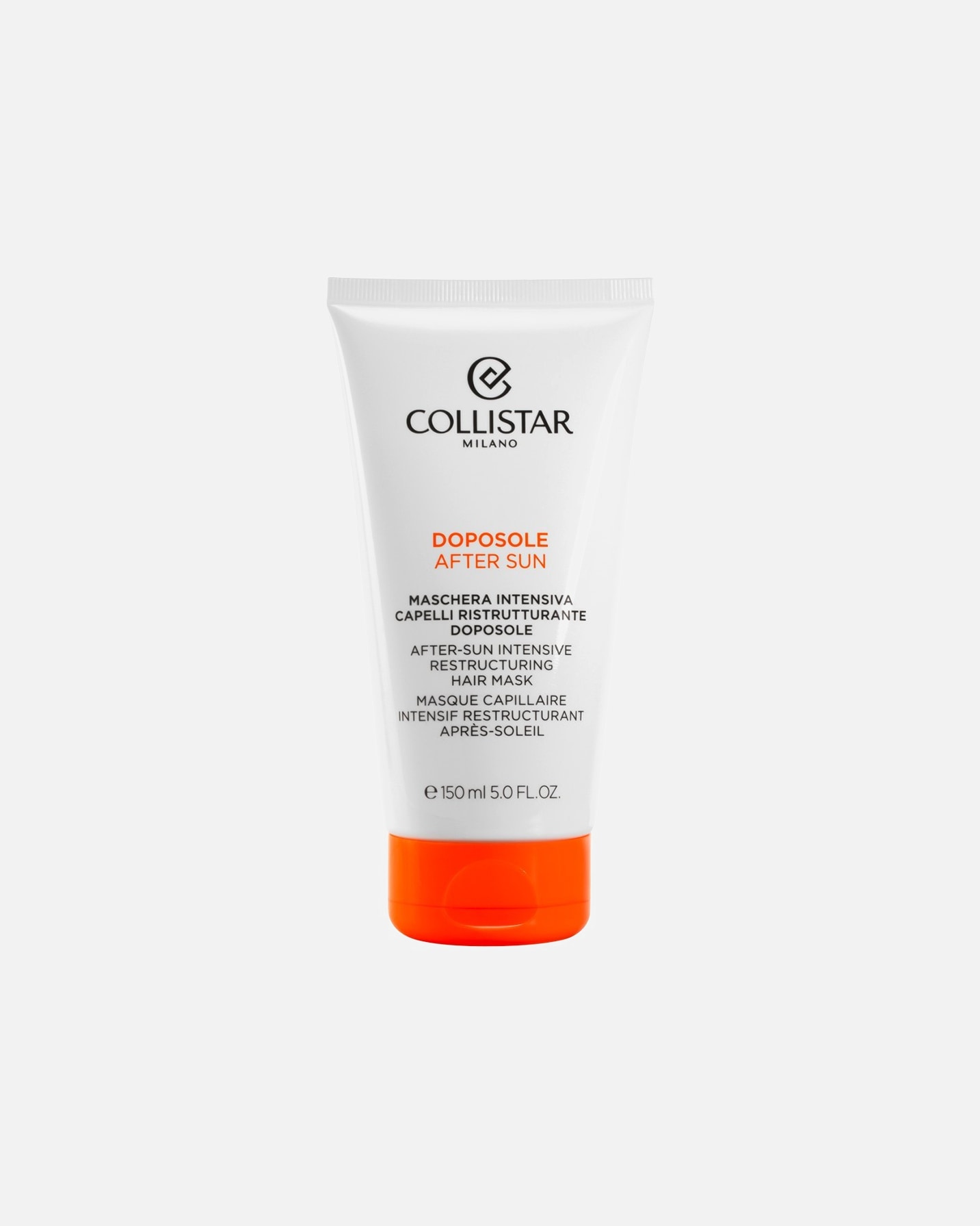 Crema solar para Unisex Collistar Sun Care After-Sun Intensive Restructuring Hair Mask 150 ml