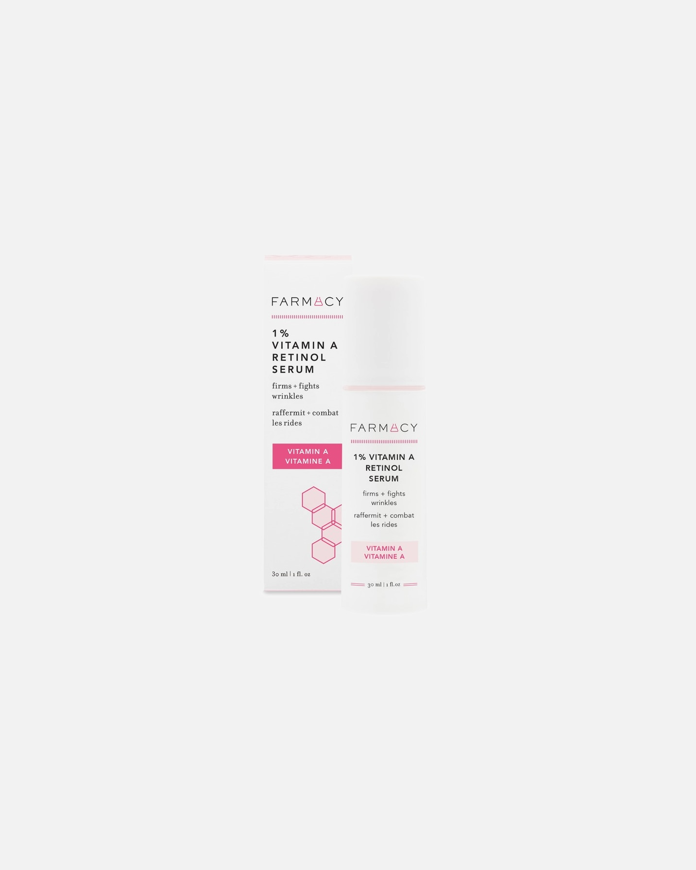 Suero antienvejecimiento para Unisex FARMACY 1% Vitamin A Retinol Serum 30 ML