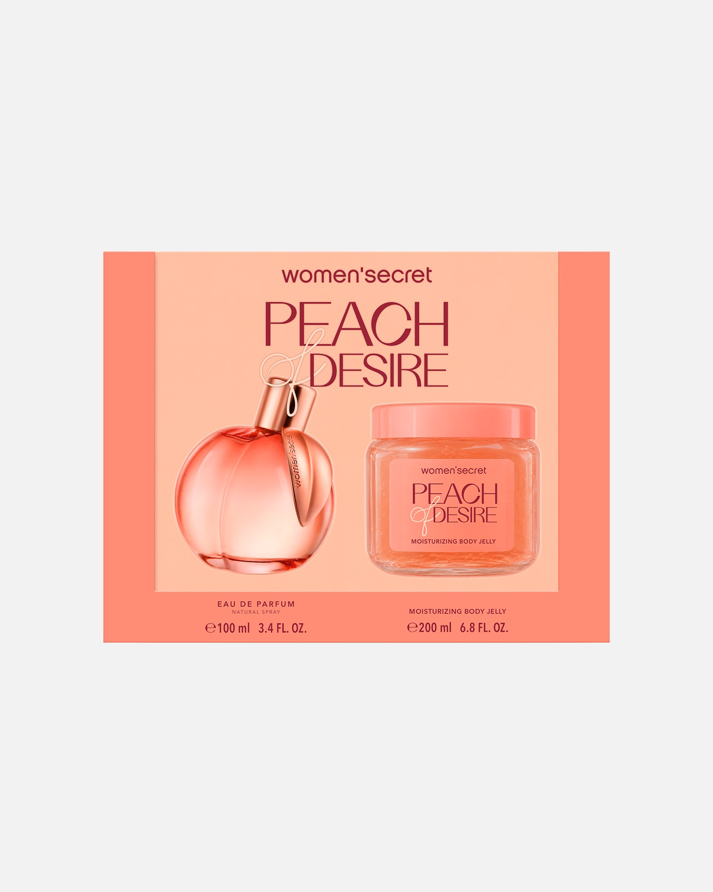 Set de fragancia para Mujer Women'Secret Peach Of Desire Estuche 1 Pieza
