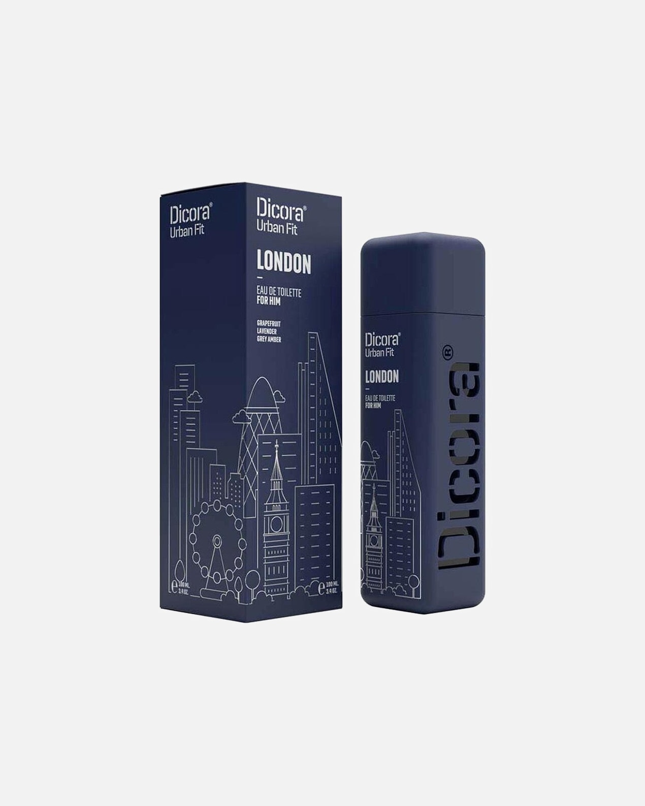 Eau de toilette para Hombre Dicora Urban Fit London 100 ml