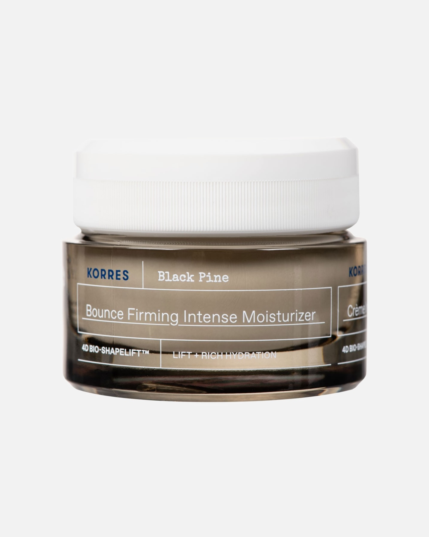 Crema facial para Unisex KORRES BLACK PINE Bounce Firming Intense Moisturizer 40 ml