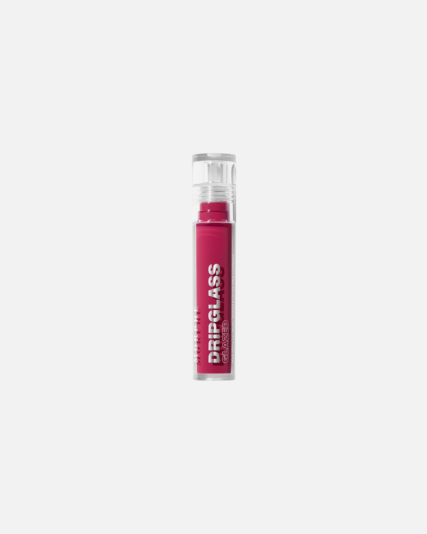 Brillo de labios para Unisex Morphe Dripglass Glazed High Shine Berry Stained