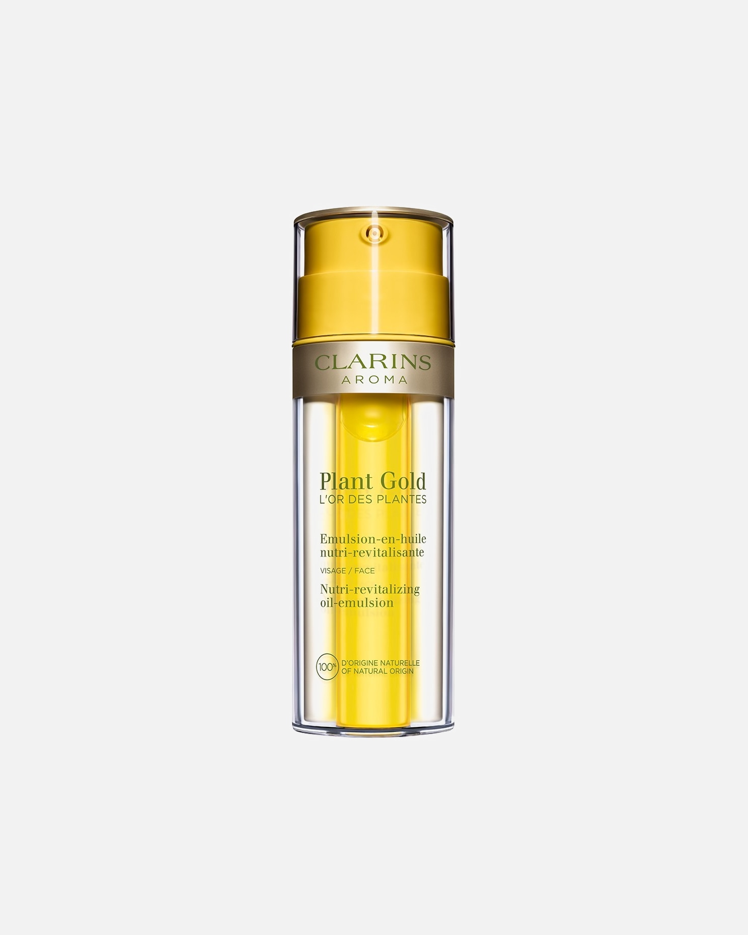 Emulsión de la cara para Mujer Clarins Aromaphytocare Emulsión Rostro Plant Gold 35 ML