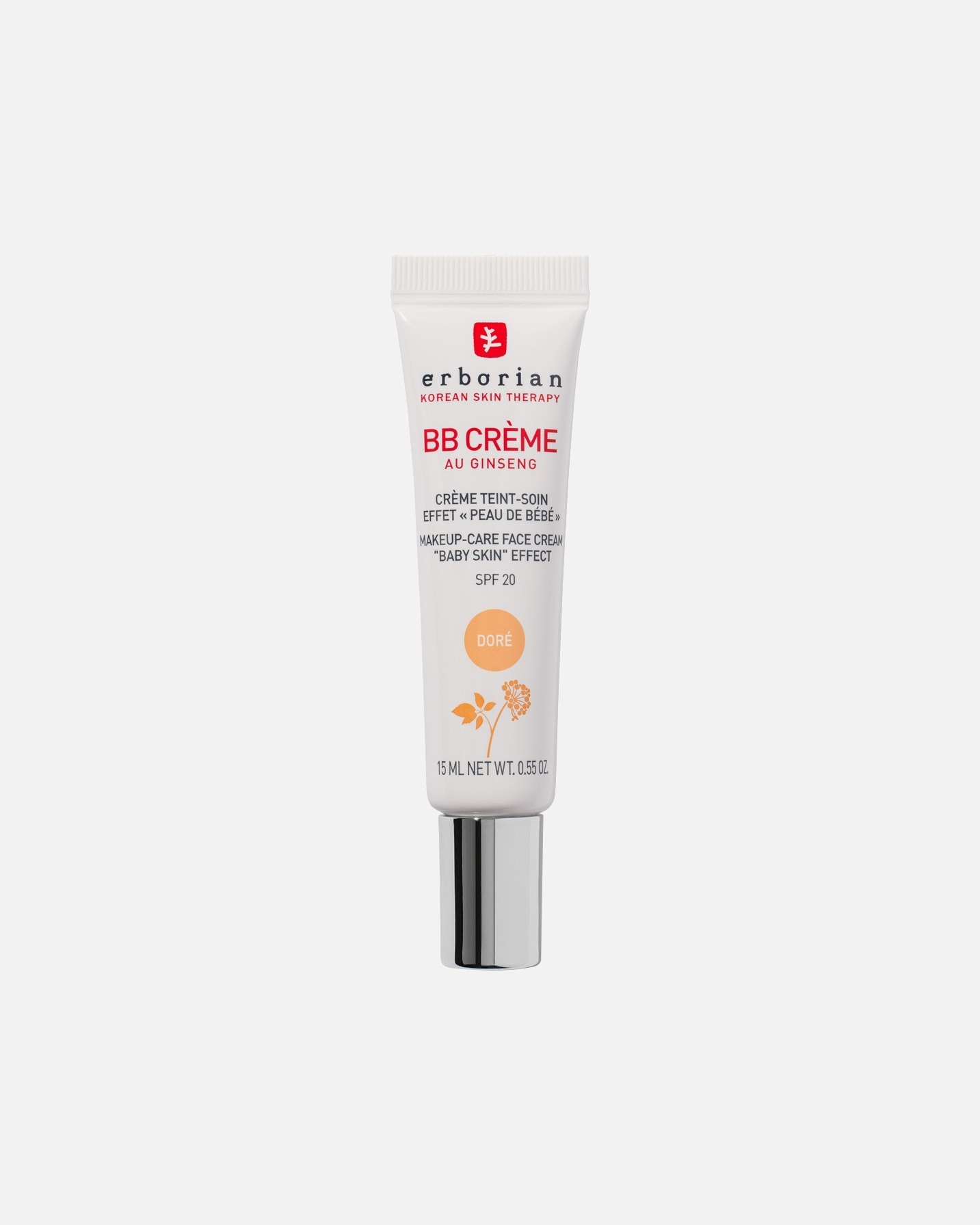 BB Cream para Unisex ERBORIAN BB Crème au Ginseng Travel size BEIGE