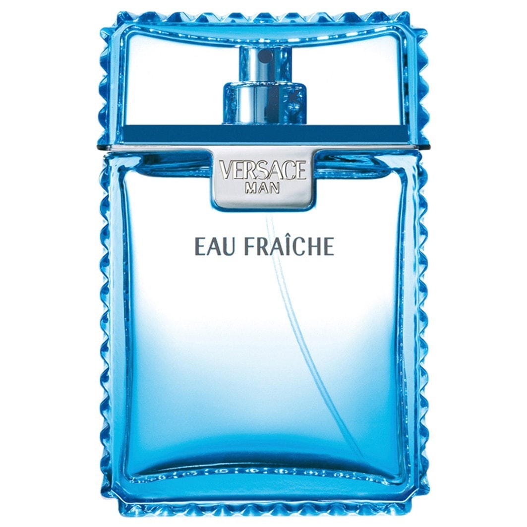 Versace Man Eau Fraiche Eau de toilette — textura e acabamento