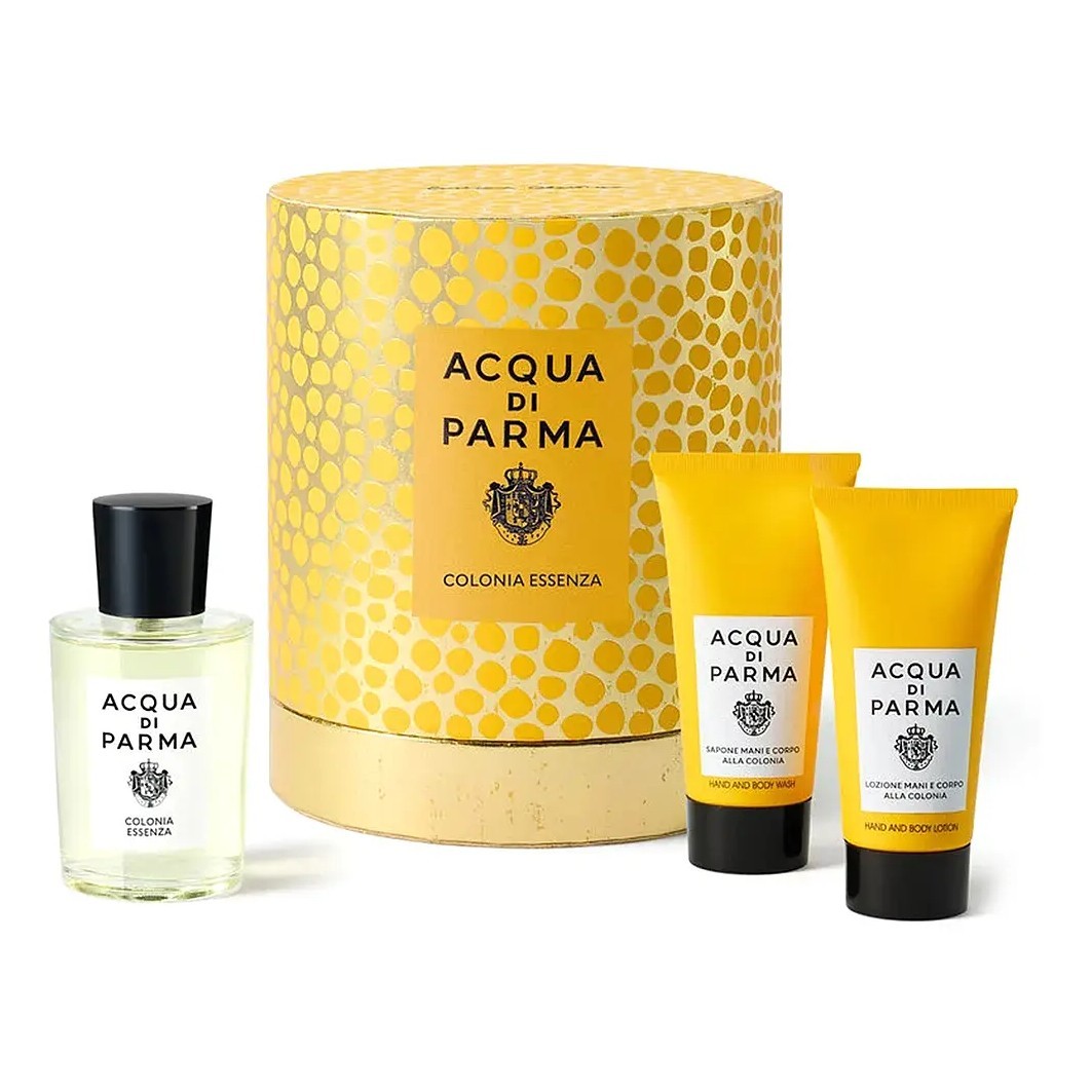 Acqua di Parma Colonia Essenza Gift Set — textura e acabamento