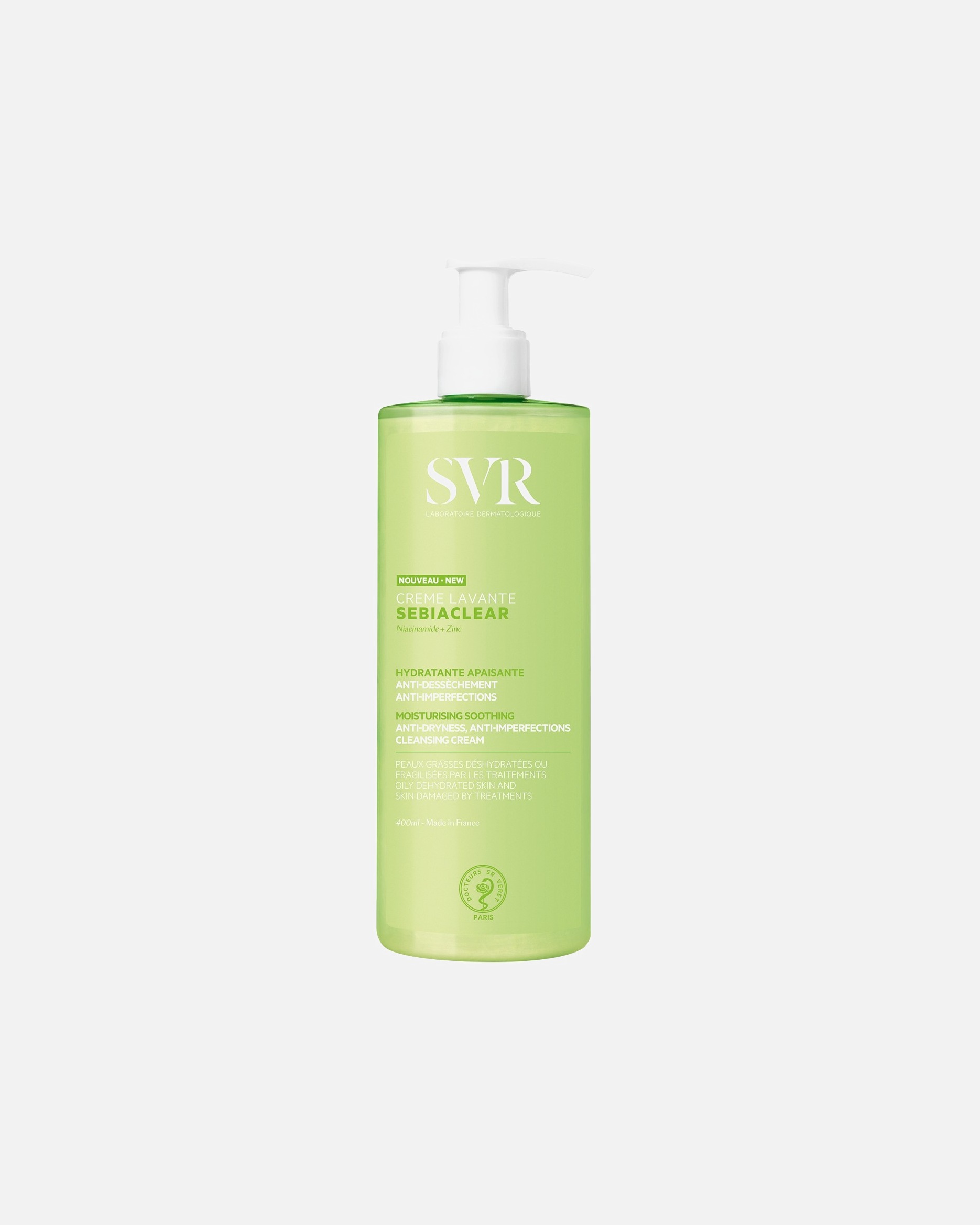Crema limpiadora para Unisex SVR Sebiaclear 400 ml