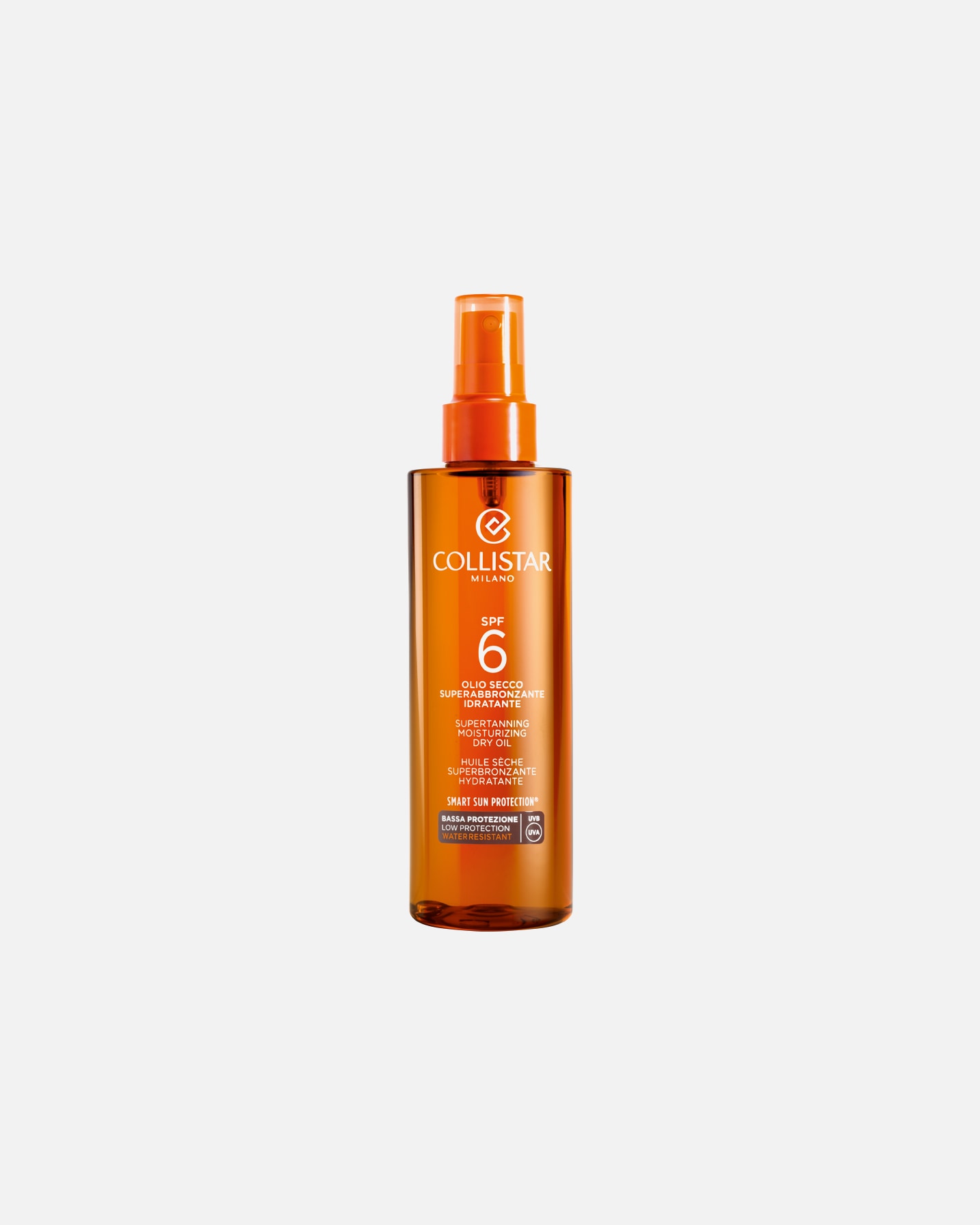 Crema solar para Unisex Collistar Sun Care Supertanning Dry Oil SPF 6