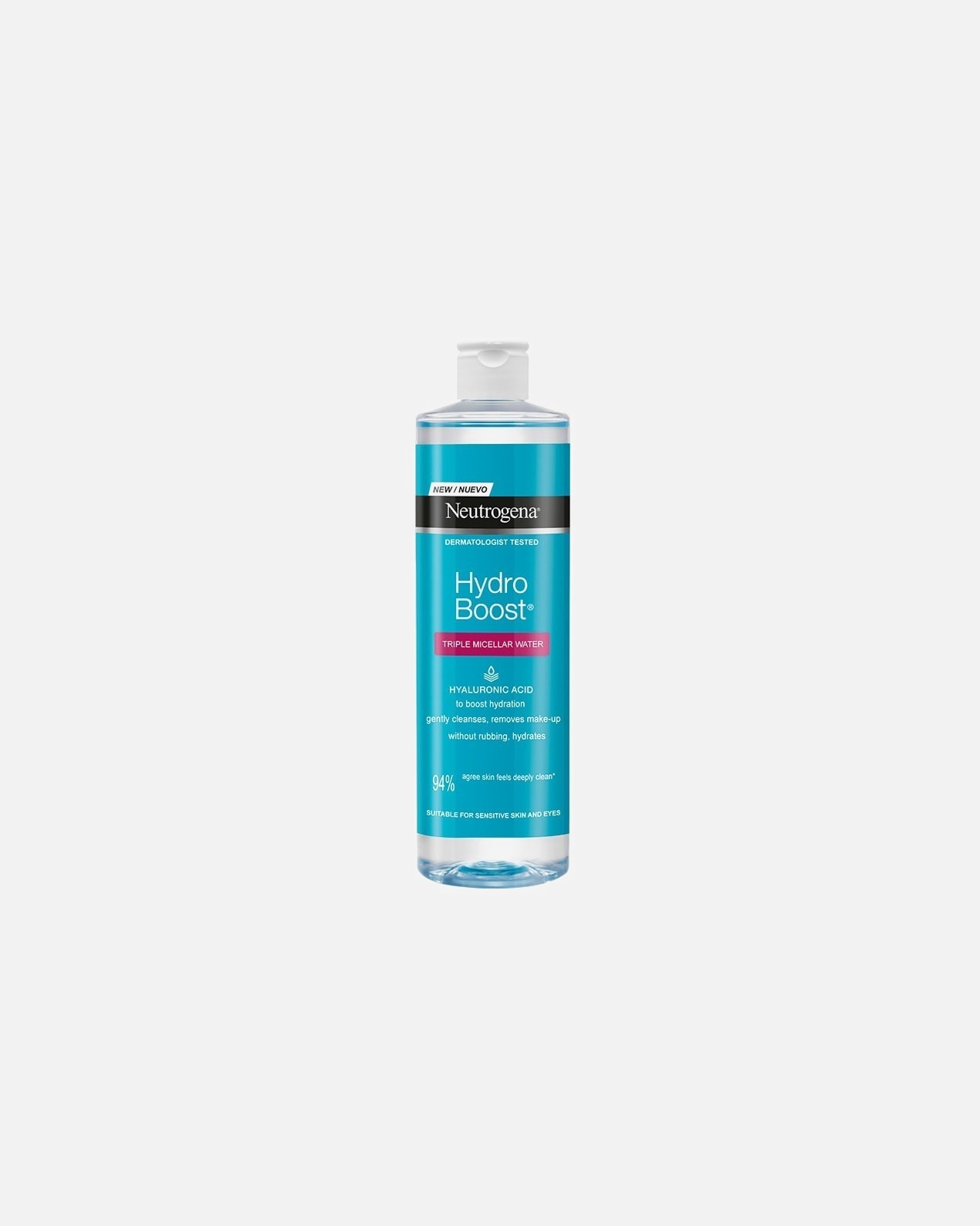 Agua micelar para Mujer Neutrogena Hydro Boost Limpiador Agua Micelar 400 ML