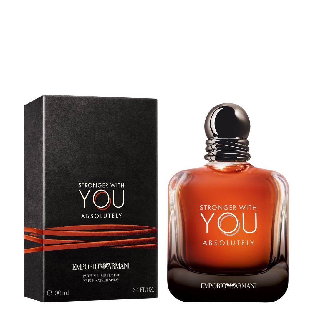 Armani Emporio Armani Stronger With You Absolutely Perfume — textura e acabamento