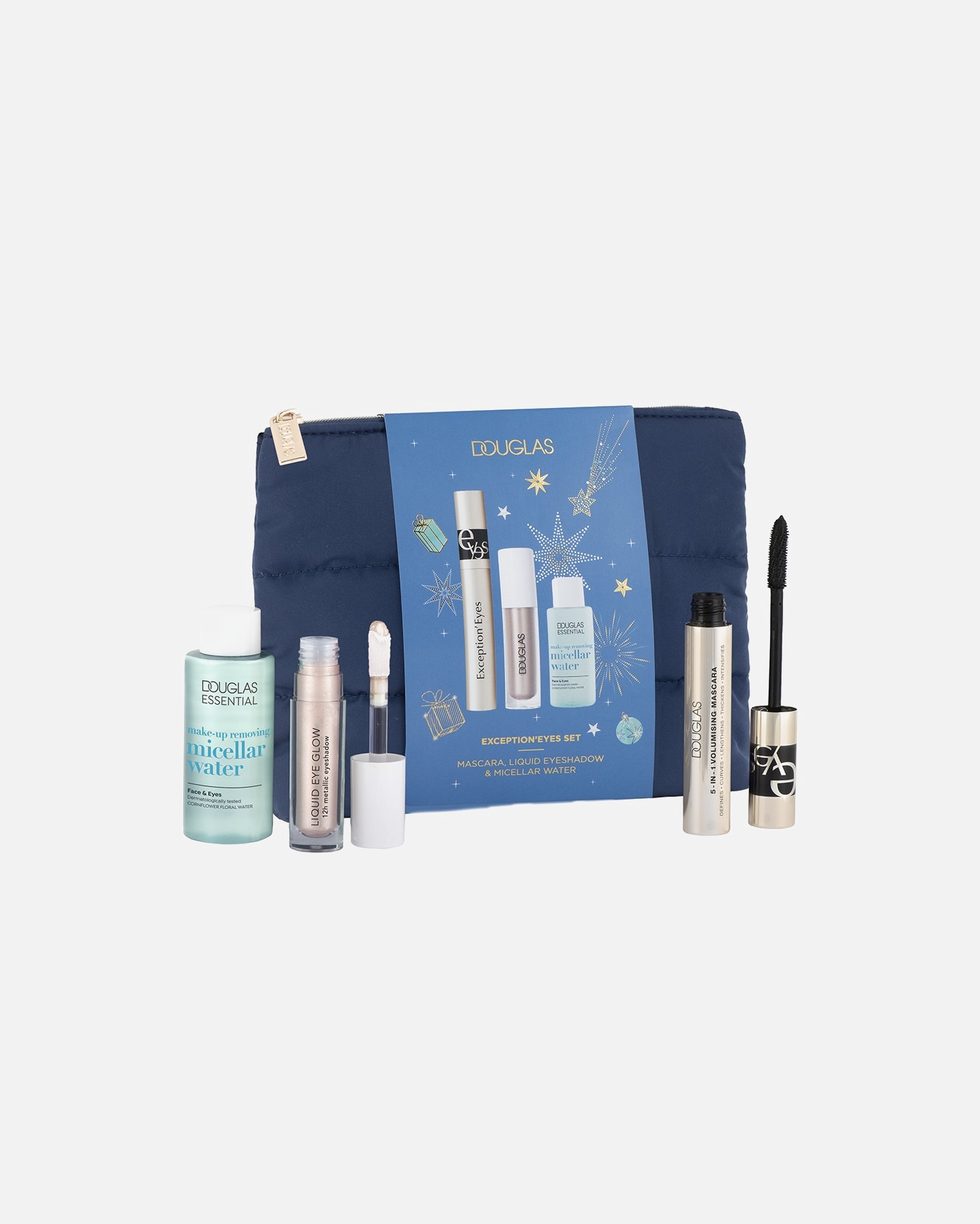 Set de maquillaje para el cutis para Unisex Douglas Collection Make-Up Exception'Eyes 1 Pieza