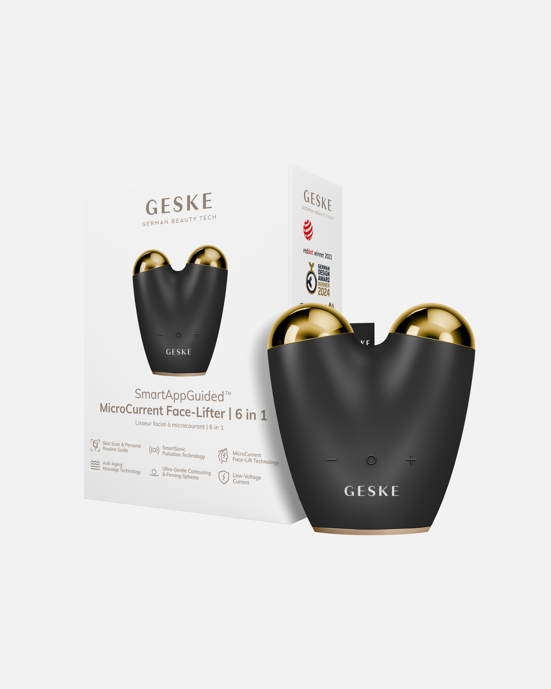 Dispositivo de masaje facial eléctrico para Unisex Geske 1 Un