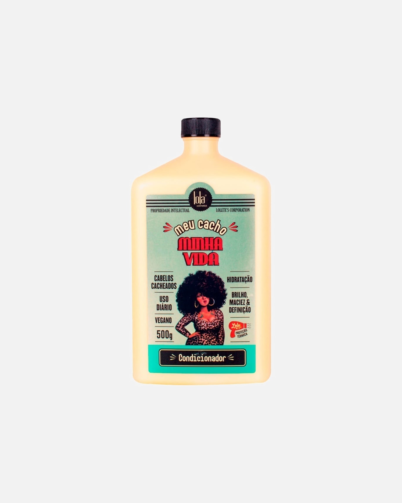 Acondicionador capilar para Mujer Lola Cosmetics Meu Cacho Minha Vida Condicionador 500 GR