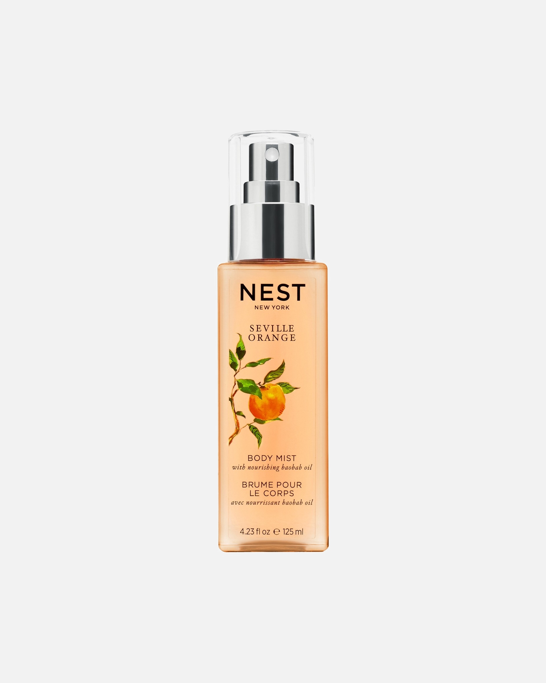 Spray corporal para Mujer NEST NEW YORK Seville Orange 125 ml