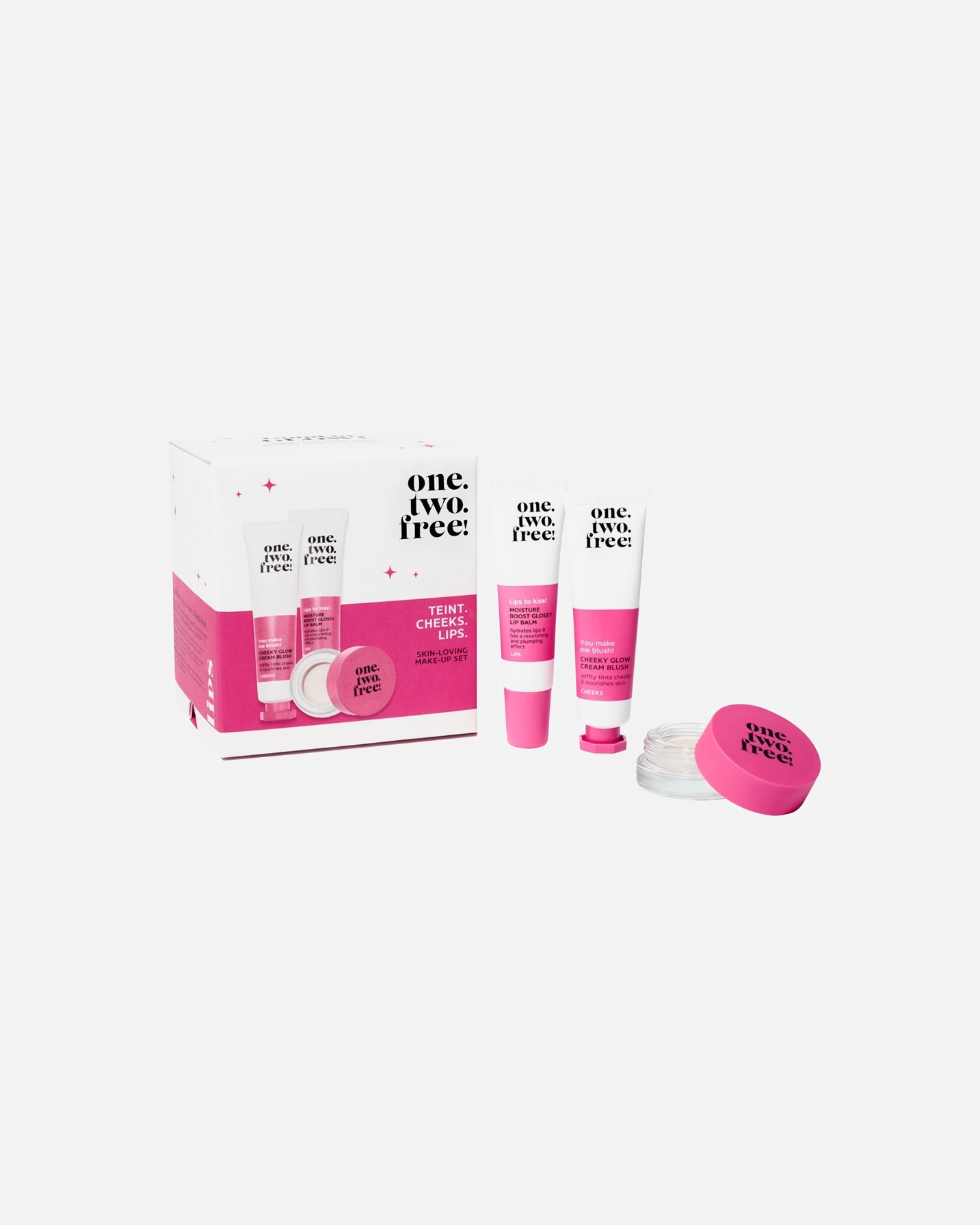 Set de maquillaje para el cutis para Unisex one.two.free! One Two Free! Skin-loving Make-up Set 1 PCS