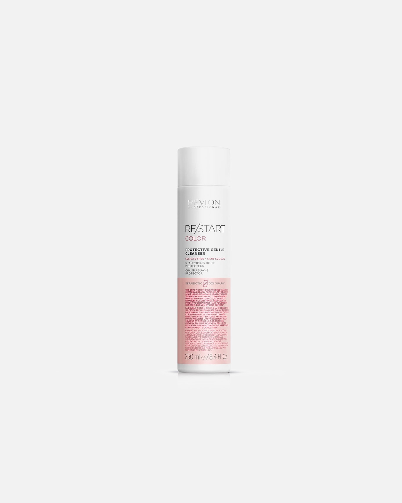 Champú capilar para Mujer Revlon Professional Restart Color Protective Gentle 250 ml