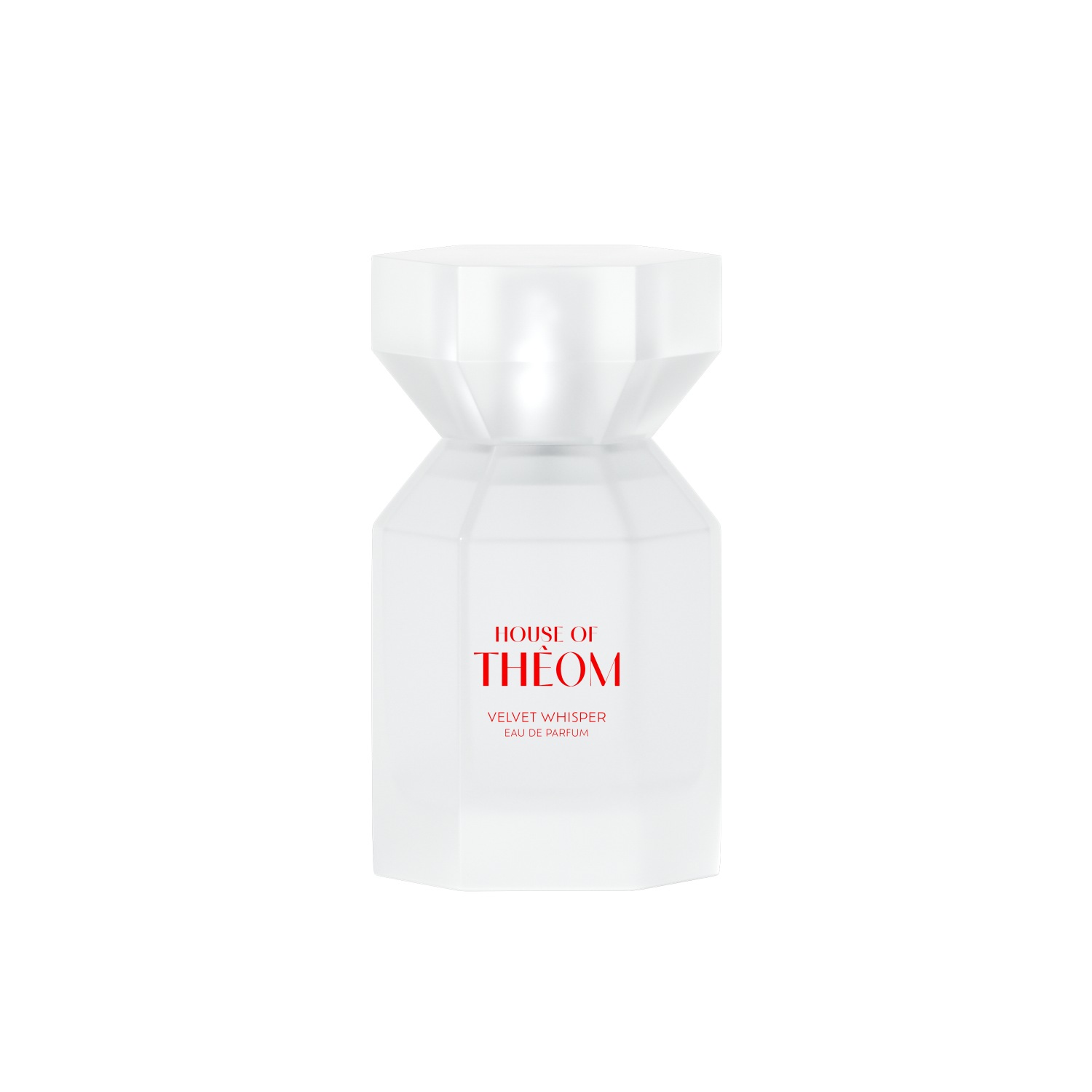 HOUSE OF THEOM Velvet Whisper Eau de Parfum — textura e acabamento