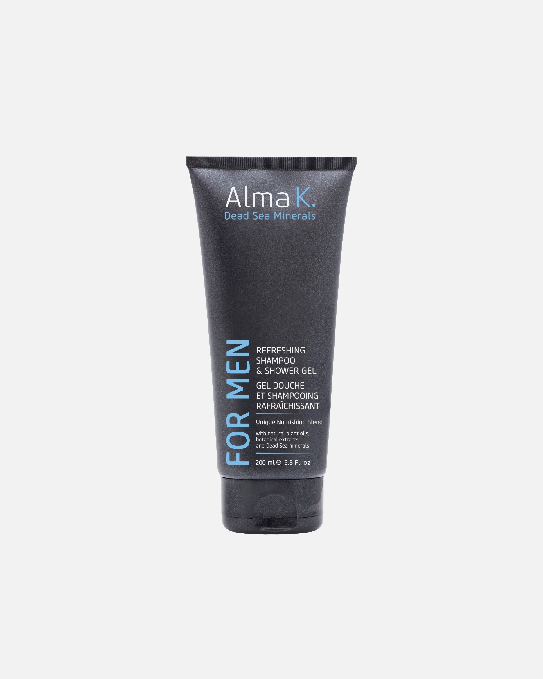 Gel de ducha para Hombre Alma K Champú y Gel para Ducha Refrescantes 200 ML