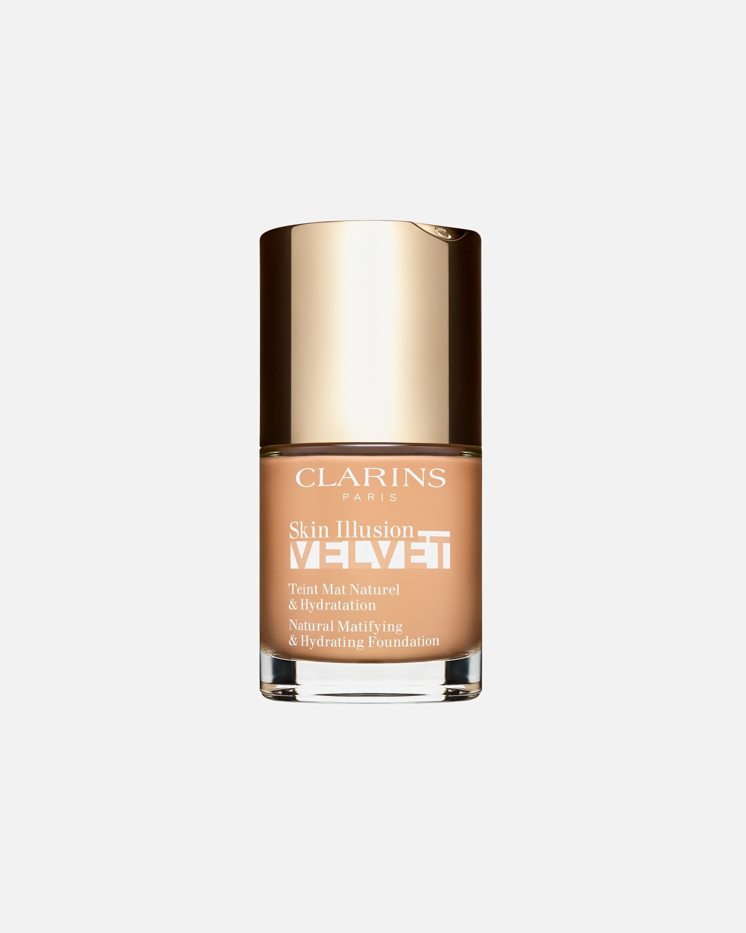 Base para Unisex Clarins Skin Illusión Velvet 107C,Beige