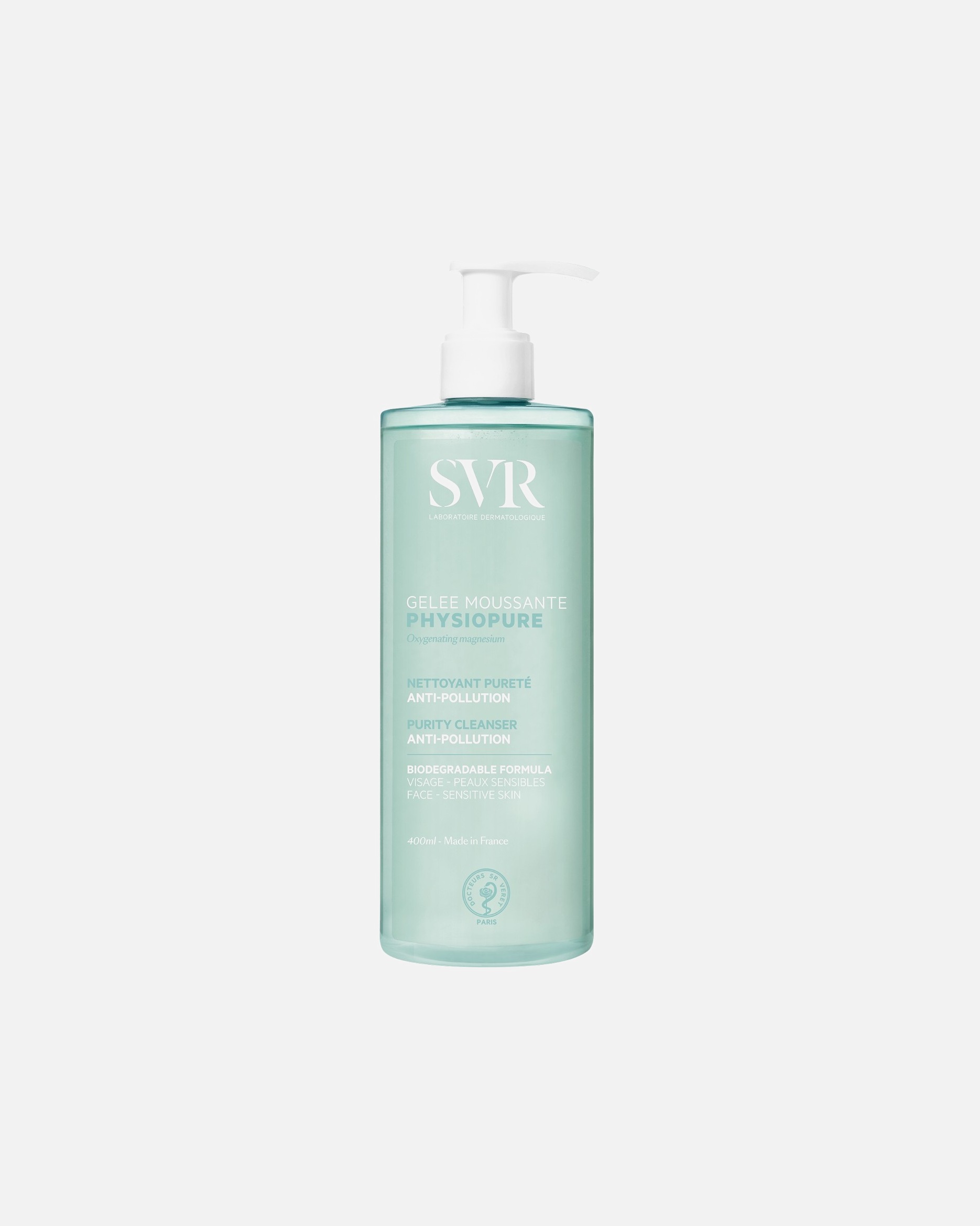 Espuma de limpieza facial para Unisex SVR Physiopure 400 ml