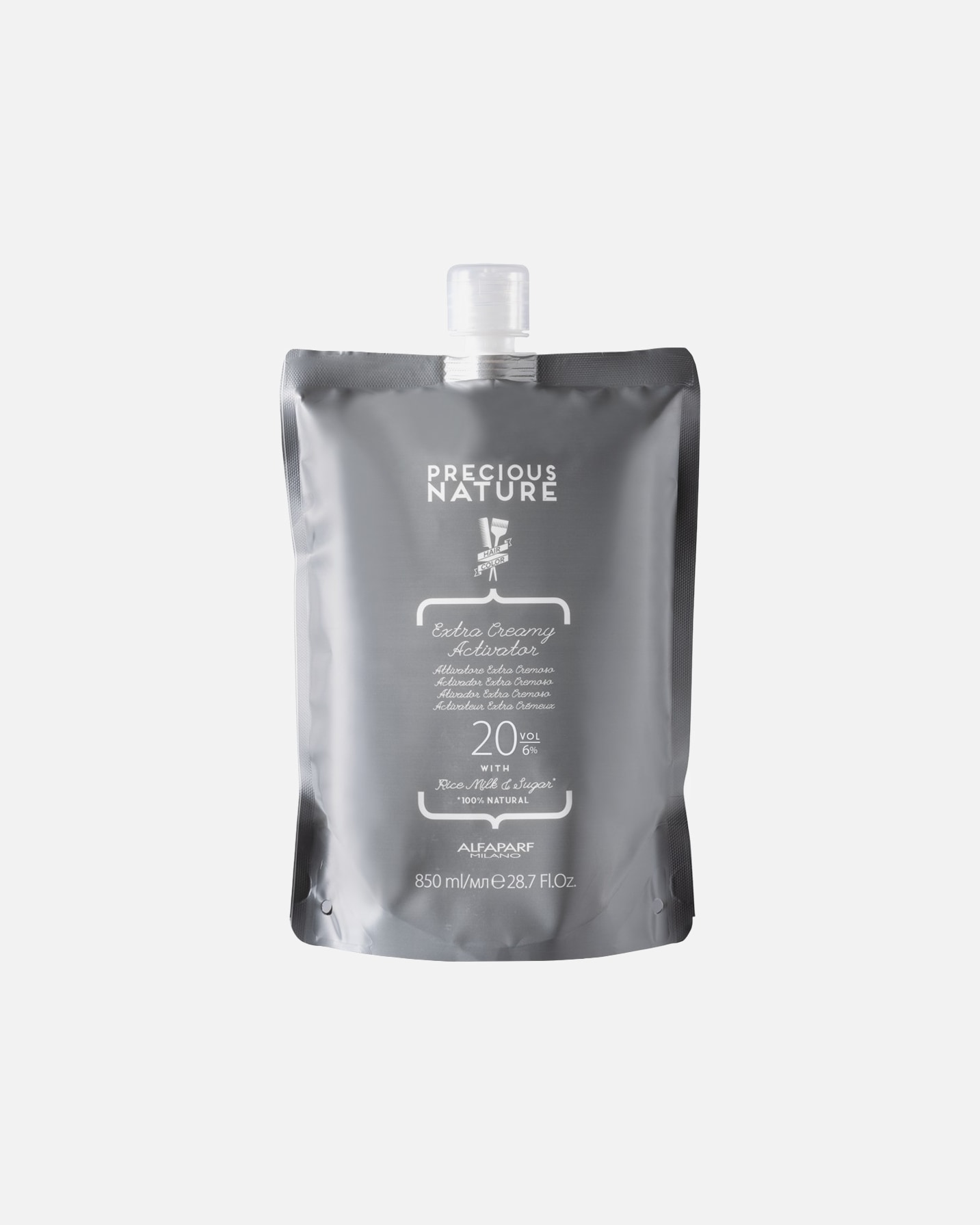 Tinte Capilar para Unisex ALFAPARF MILANO Precious Nature Activador 20 Vol - 6 Activador 20 Vol - 6