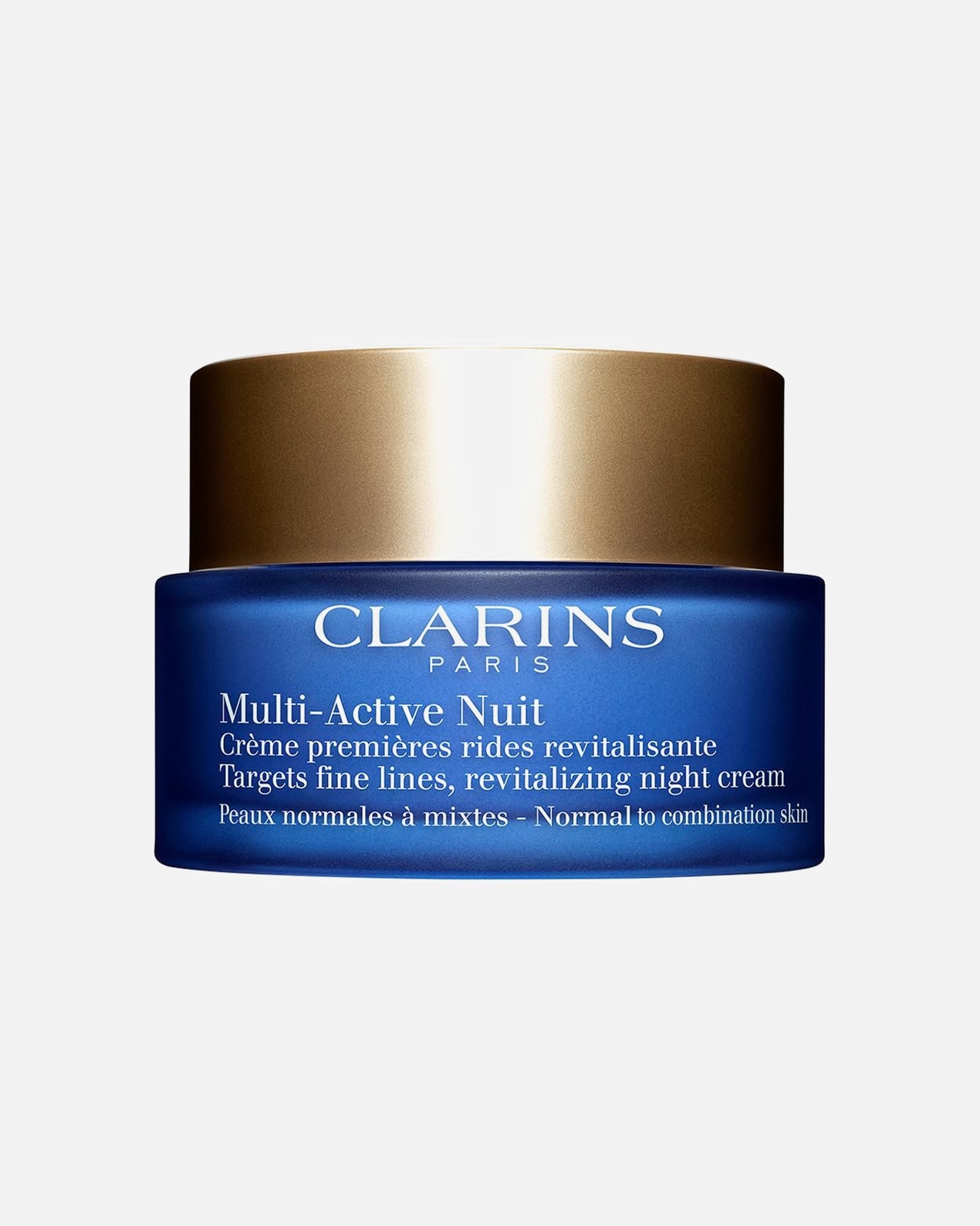 Crema facial para Unisex Clarins Multi-Active 30+ Crema Ligera Multi-Activa Noche - Todas Las Pieles 50 ml