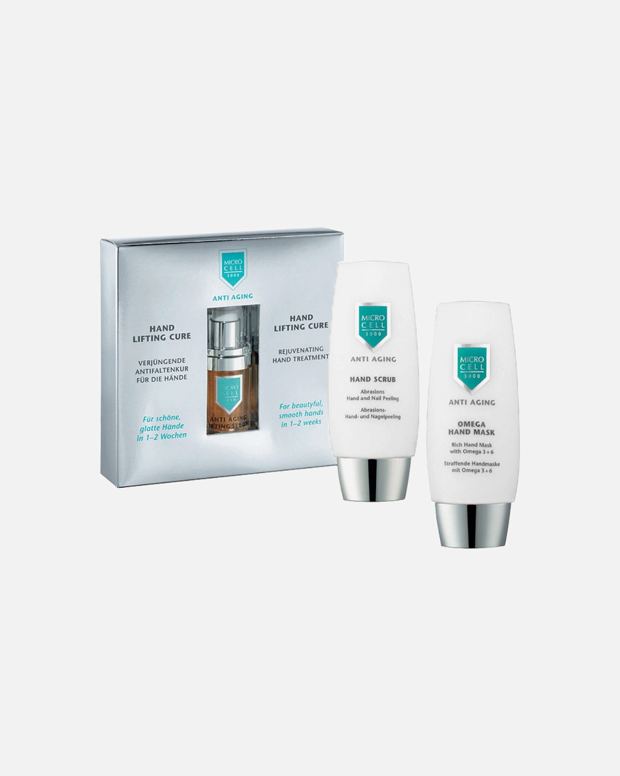 Set de tratamiento de manos para Unisex Microcell 3000 Anti-Aging 3000 Hand Lifting Cure Set 1 Pieza
