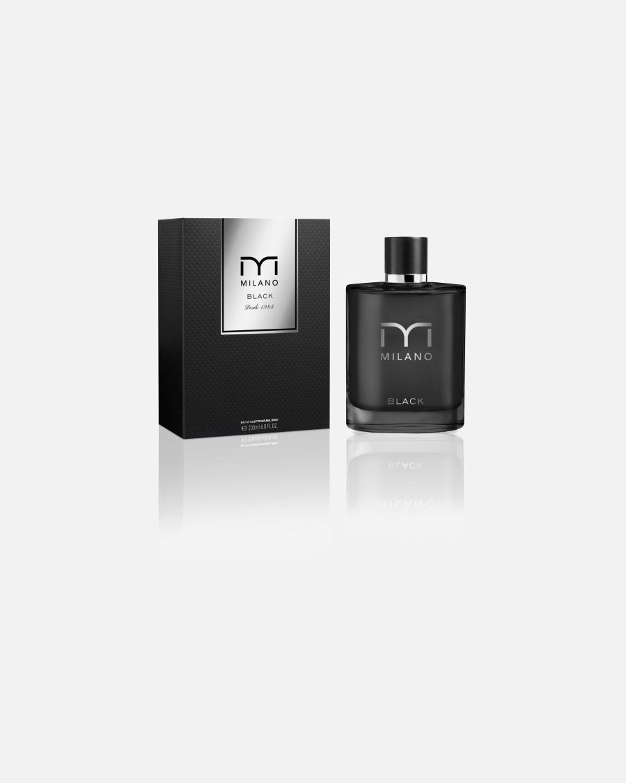 Eau de toilette para Hombre Milano Black 200 ml