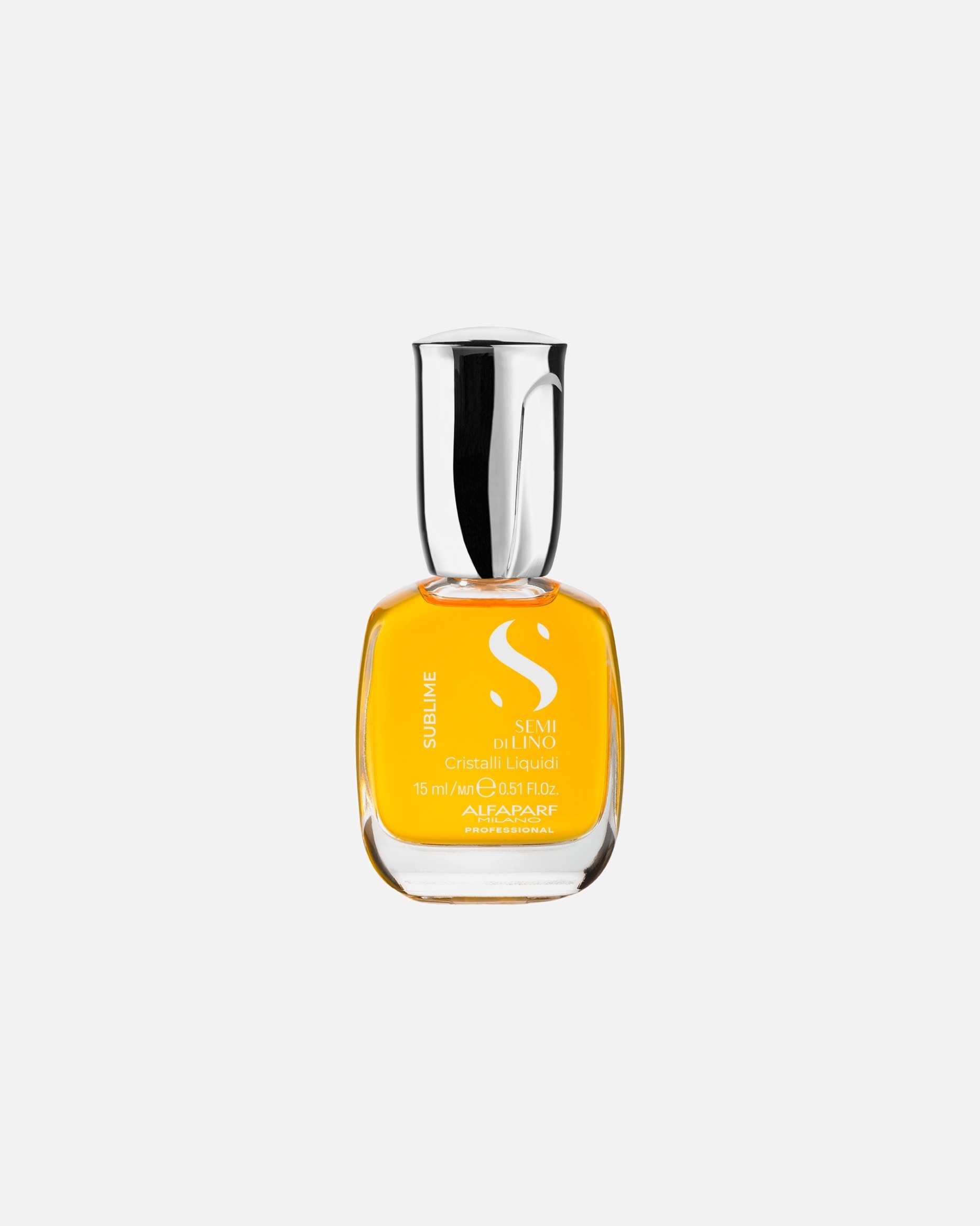 Aceite para cabello para Unisex ALFAPARF MILANO Semi di Lino Sublime Cristalli Liquidi 15 ml