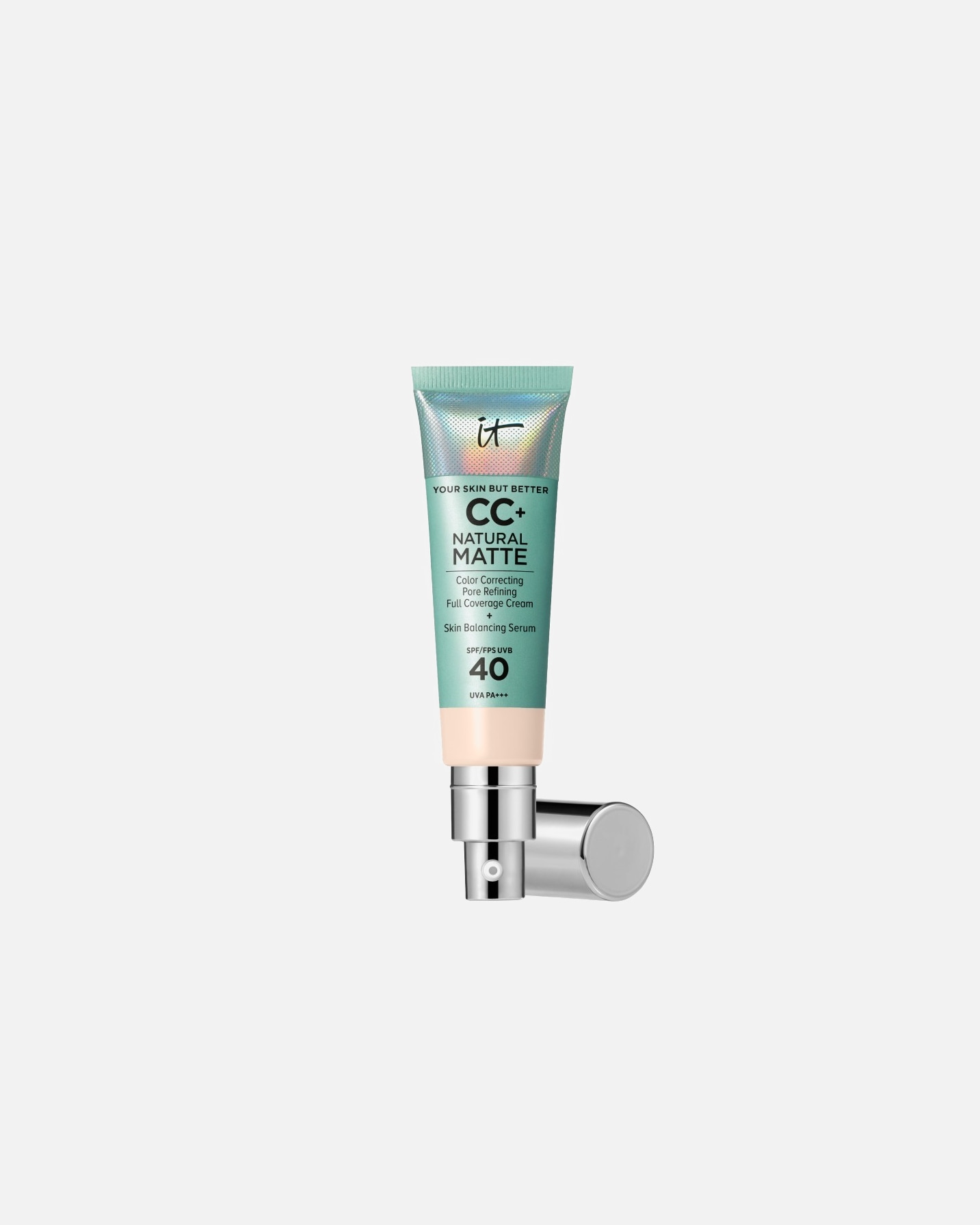 Crema CC para Unisex IT Cosmetics Your Skin But Better CC+ Natural Mate SPF40 PORCELAIN
