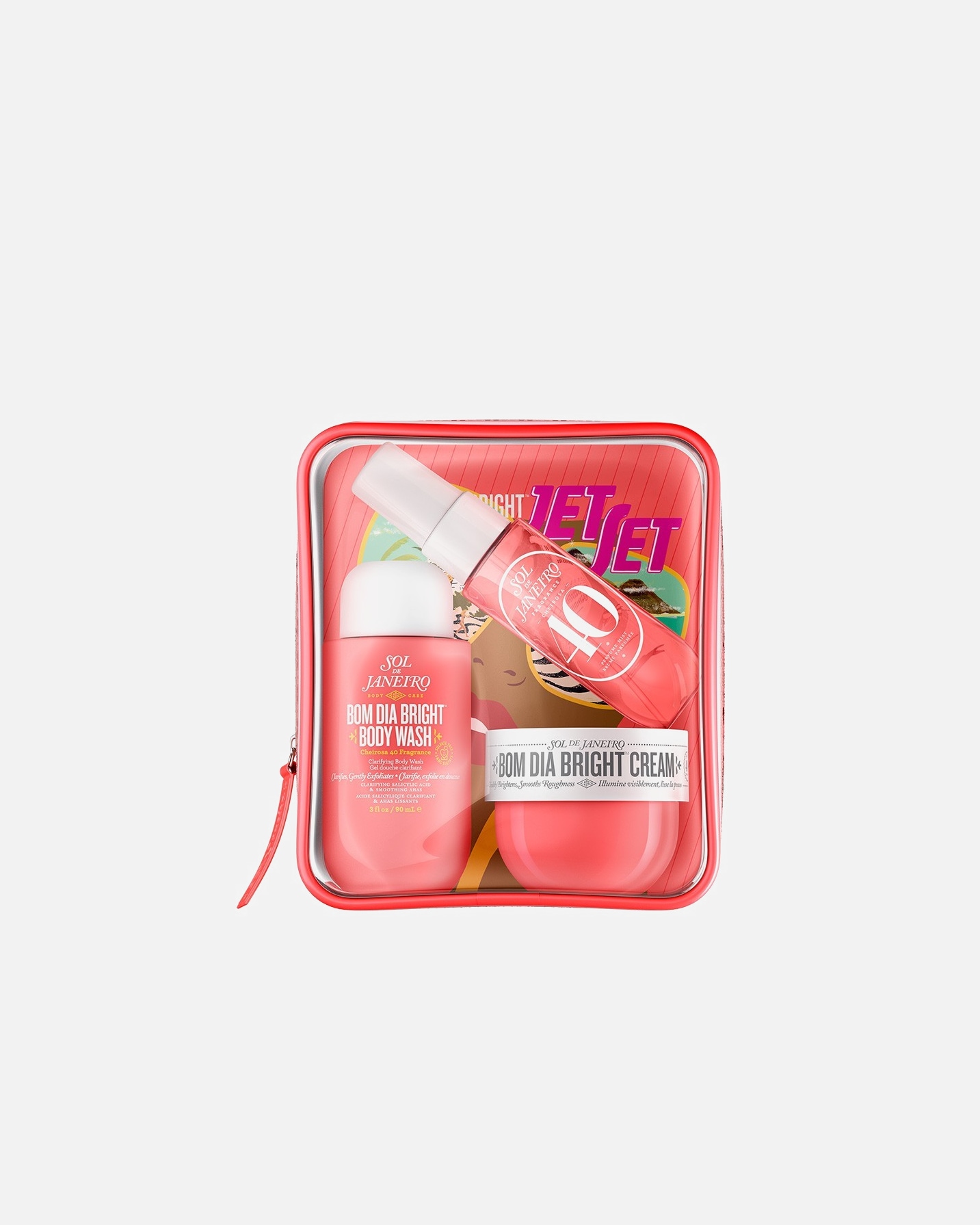 Cofre higiene personal para Unisex Sol de Janeiro Bom Dia Bright Jet Set 1 Pieza