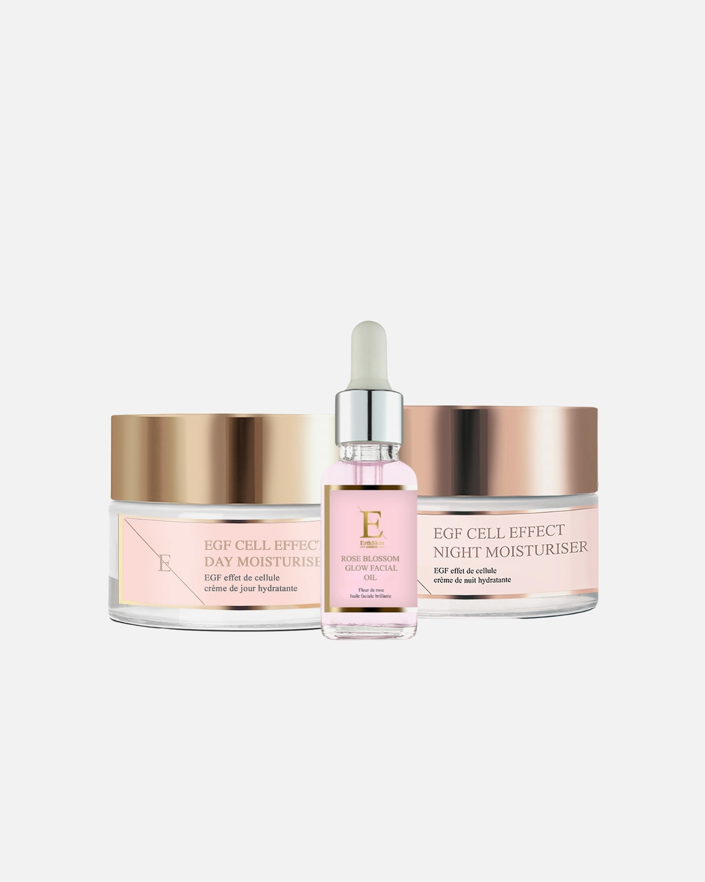 Set de tratamiento facial para Mujer Trío EGF Radiance Día y Noche 1 pieza