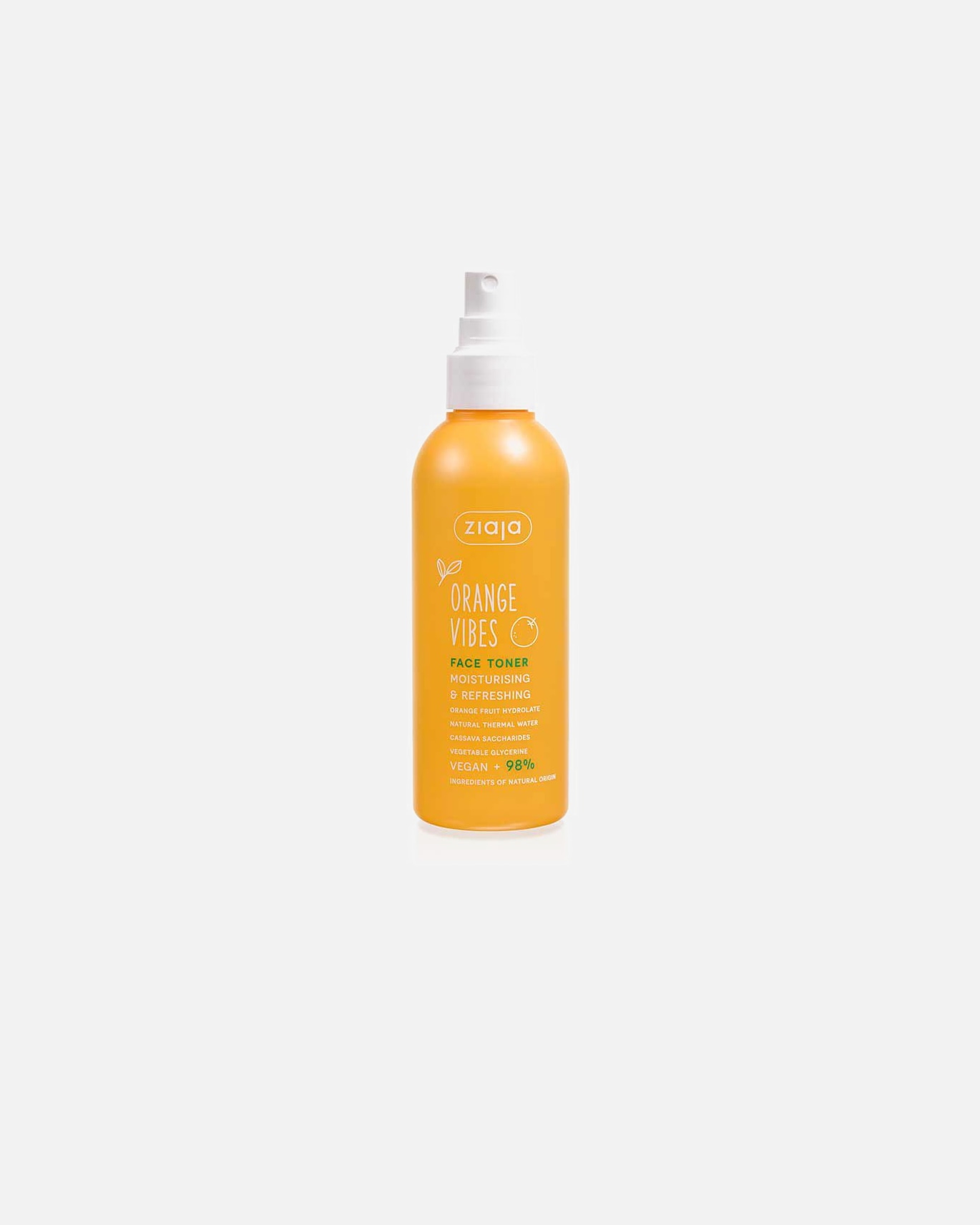 Tónico facial para Mujer COCONUT & ORANGE VIBES tónico facial hidratante y refrescante 190 ml