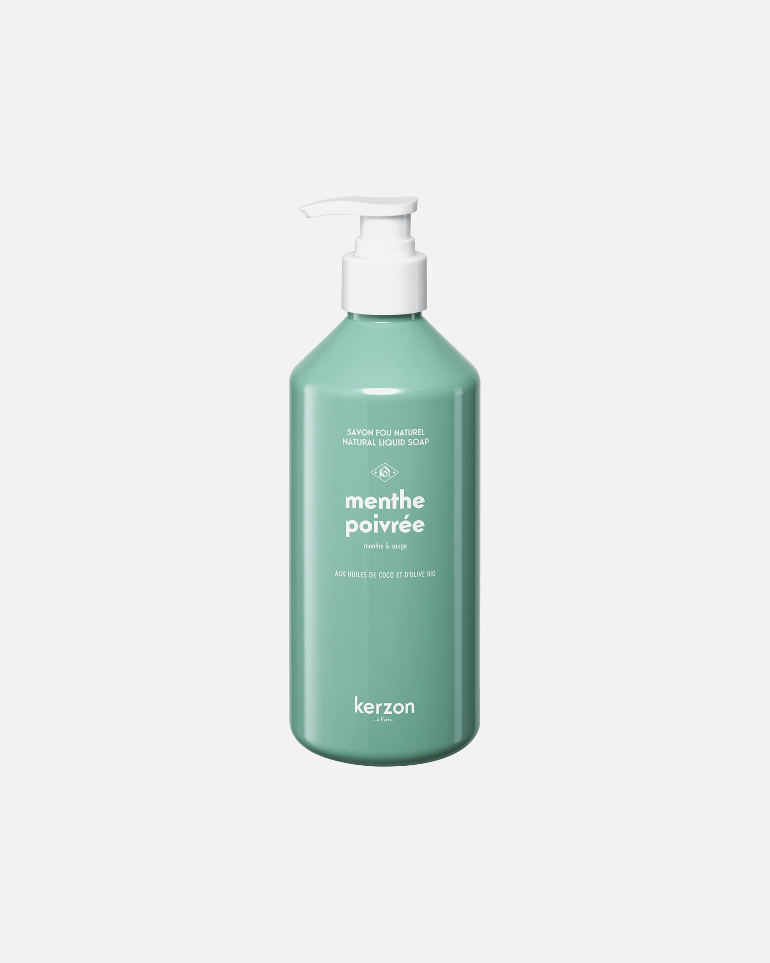 Jabón de manos para Unisex Kerzon Liquid Soap Menthe Poivrée