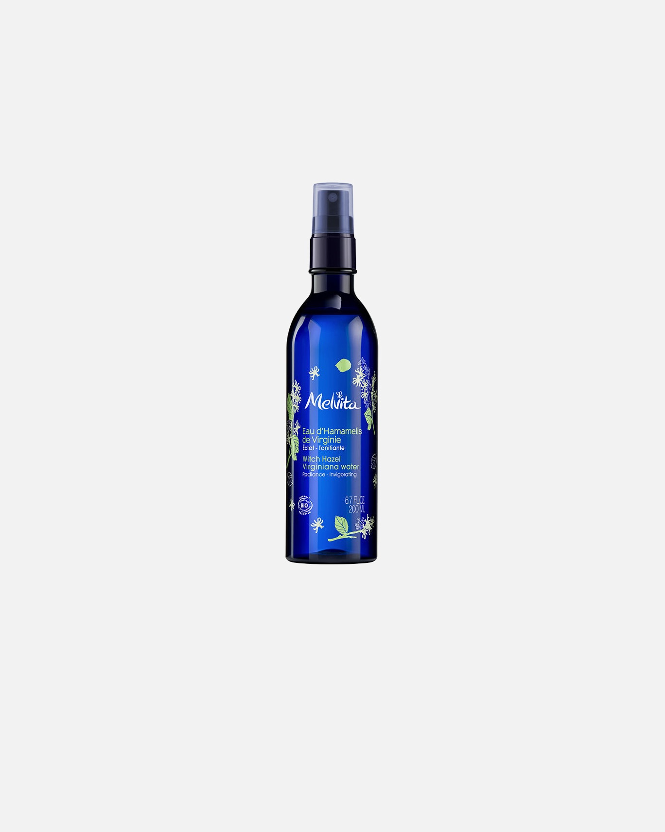 Fluido facial para Unisex Melvita AGUAS FLORALES agua floral d'hamamelis brumisador 200 ml