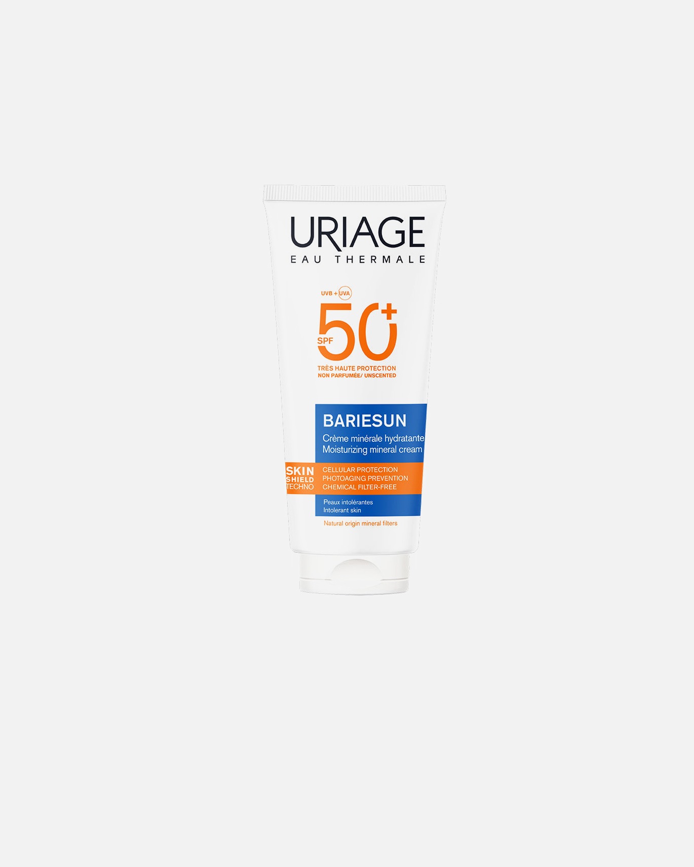 Crema solar para Unisex Uriage Mineral SPF50+ 100 ml