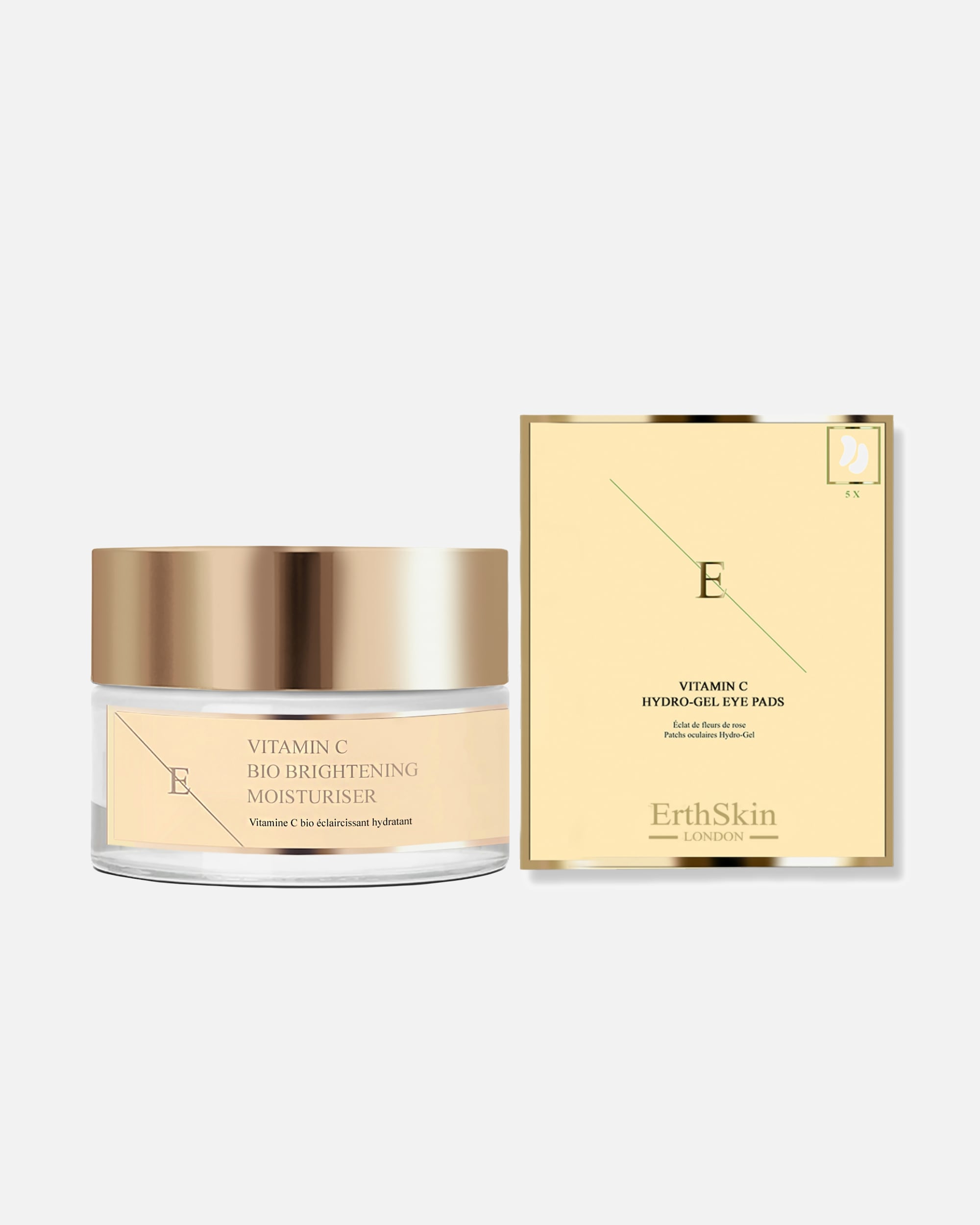 Set de tratamiento facial para Mujer ErthSkin London Set de vitamina C para ojos brillantes 1 pieza