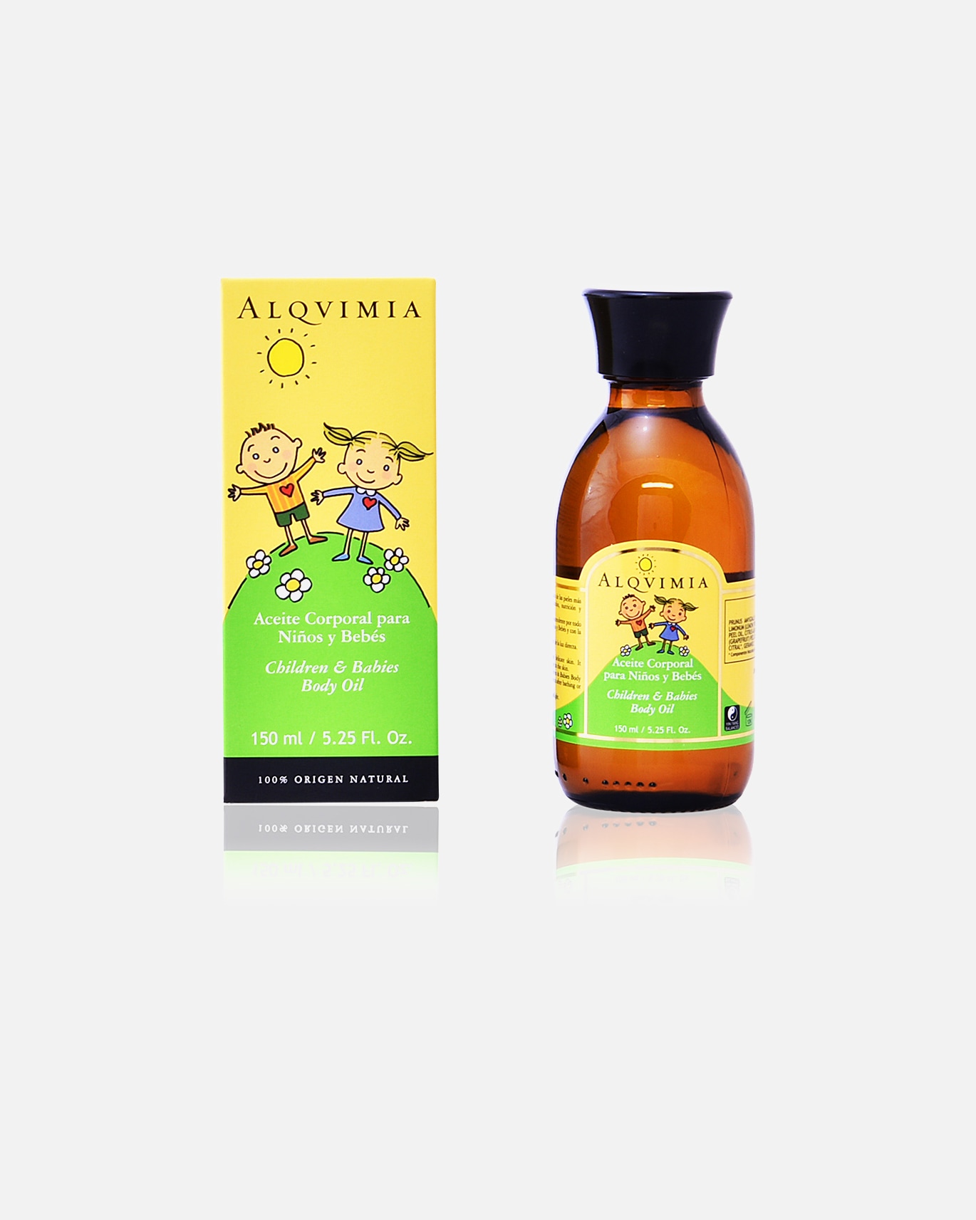 Aceite de bebé para Unisex Alqvimia BODY OIL children & babies 150 ml