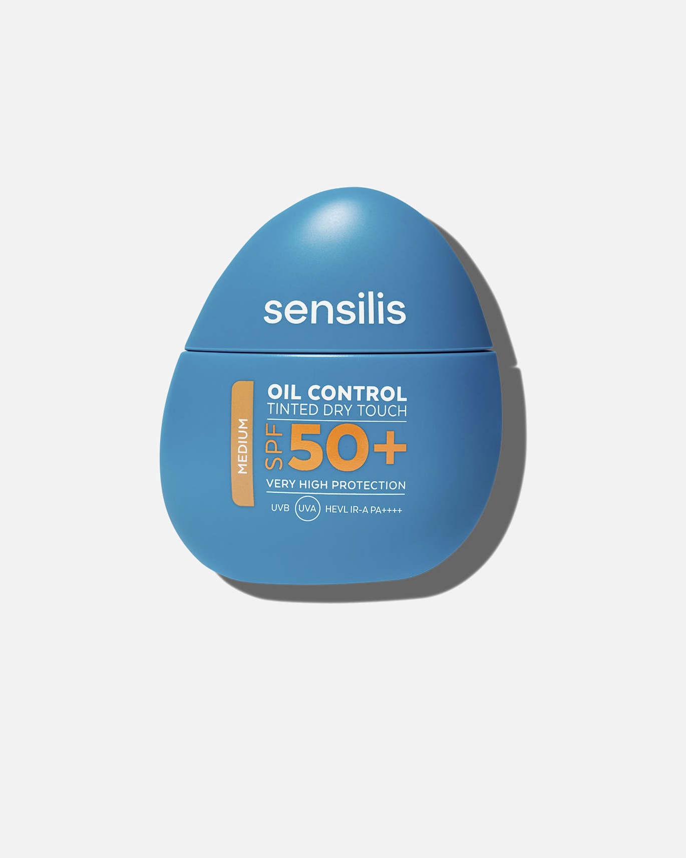 Crema solar corporal para Unisex SENSILIS Default Brand Line OIL CONTROL DRY TOUCH protector solar con color SPF50+ Medium