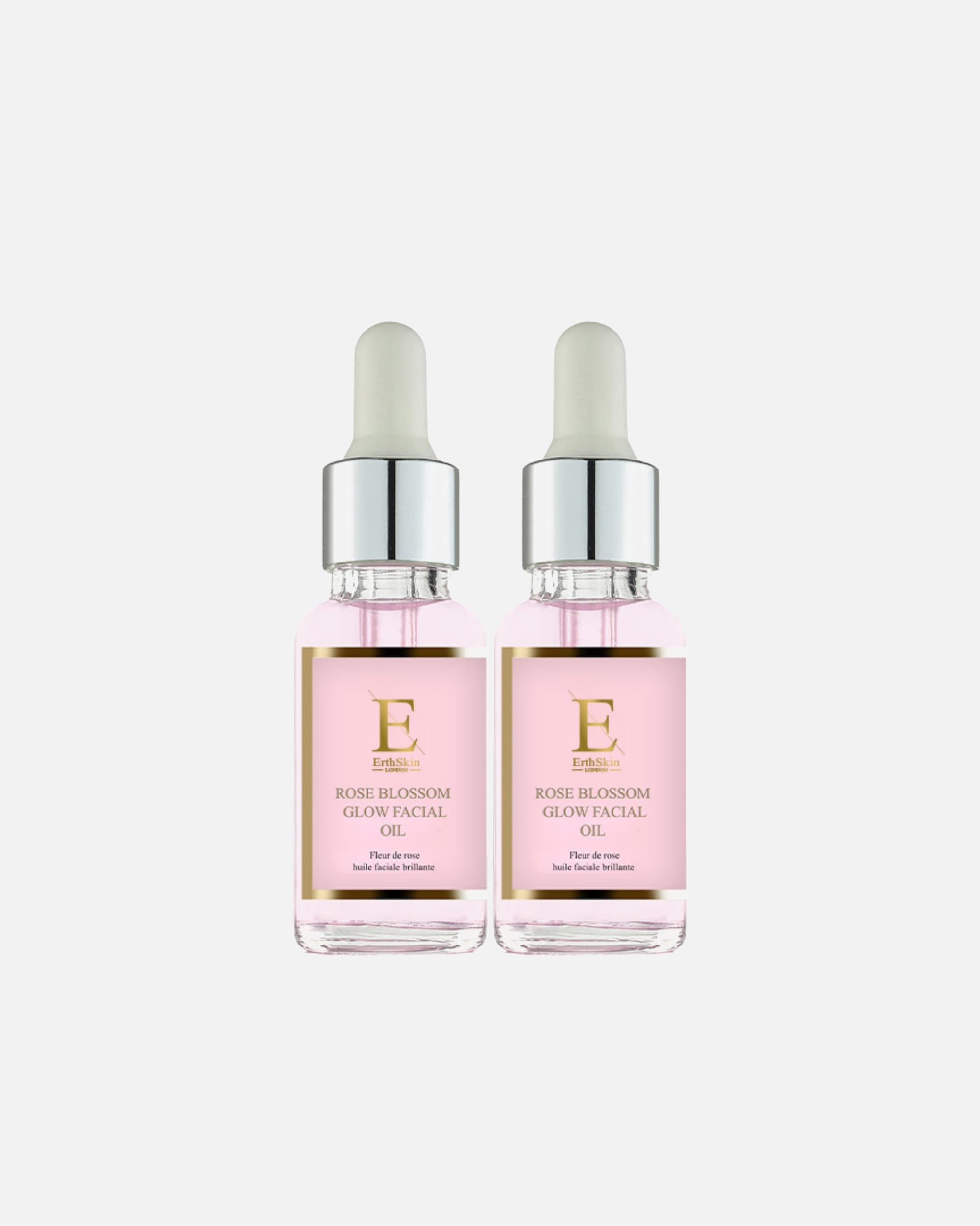 Aceite facial para Mujer ErthSkin London Dúo de aceite de rosa 1 pieza