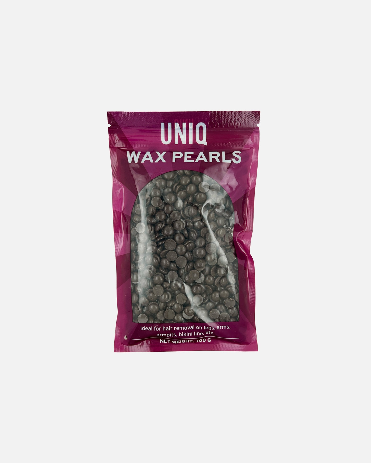 Depilatorio para Unisex UNIQ Perlas De Cera 100g Chocolate