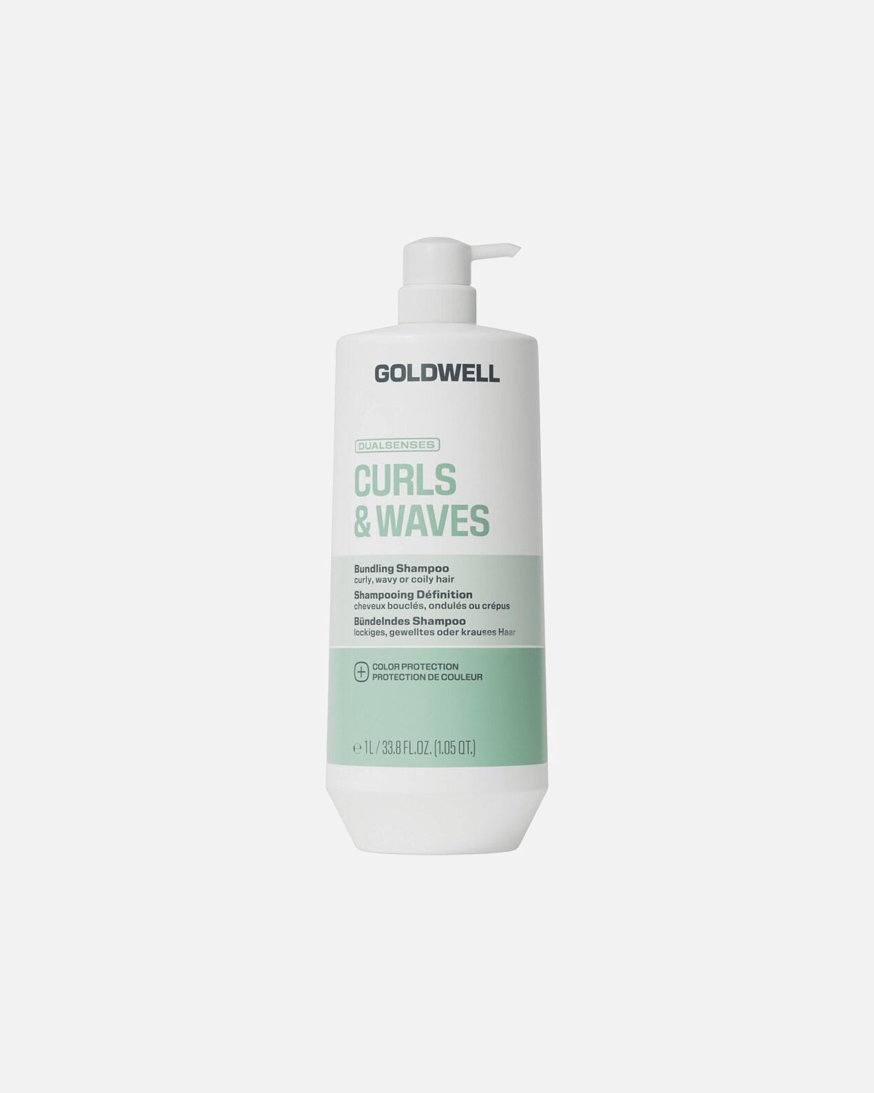 Champú capilar para Unisex Goldwell Dualsenses Hidratación para rizos y ondas 1.000 ml