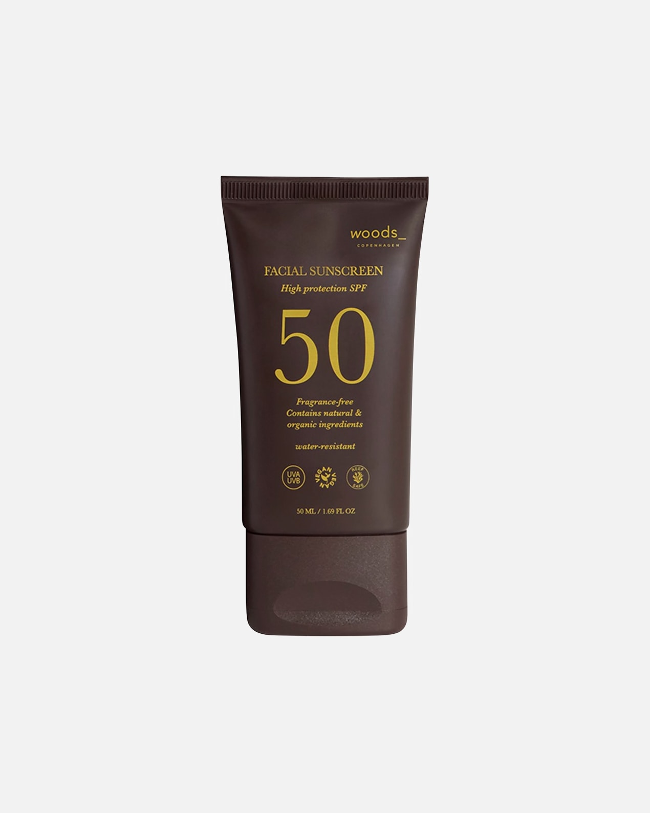 Crema solar para Unisex Woods Copenhagen Default Brand Line Facial Sunscreen SPF50 50 ml