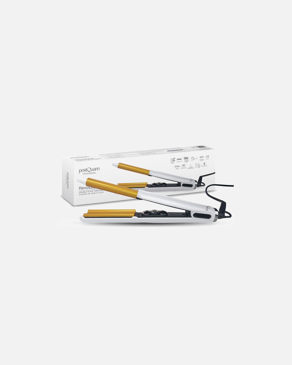 Rulos para Unisex Postquam Electrical Items Revolooper Rizador De Doble Placa 1 pieza