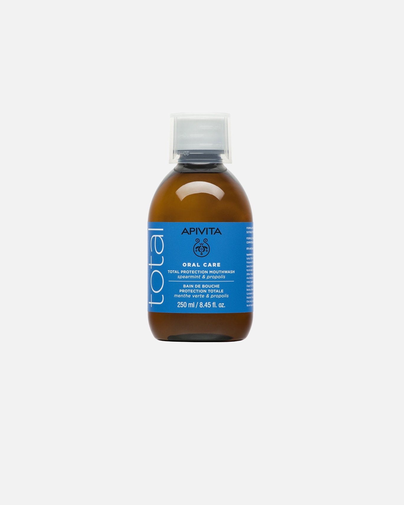Enjuague bucal para Unisex Apivita ENJUAGUE BUCAL natural con hierbabuena y propóleo 250 ml