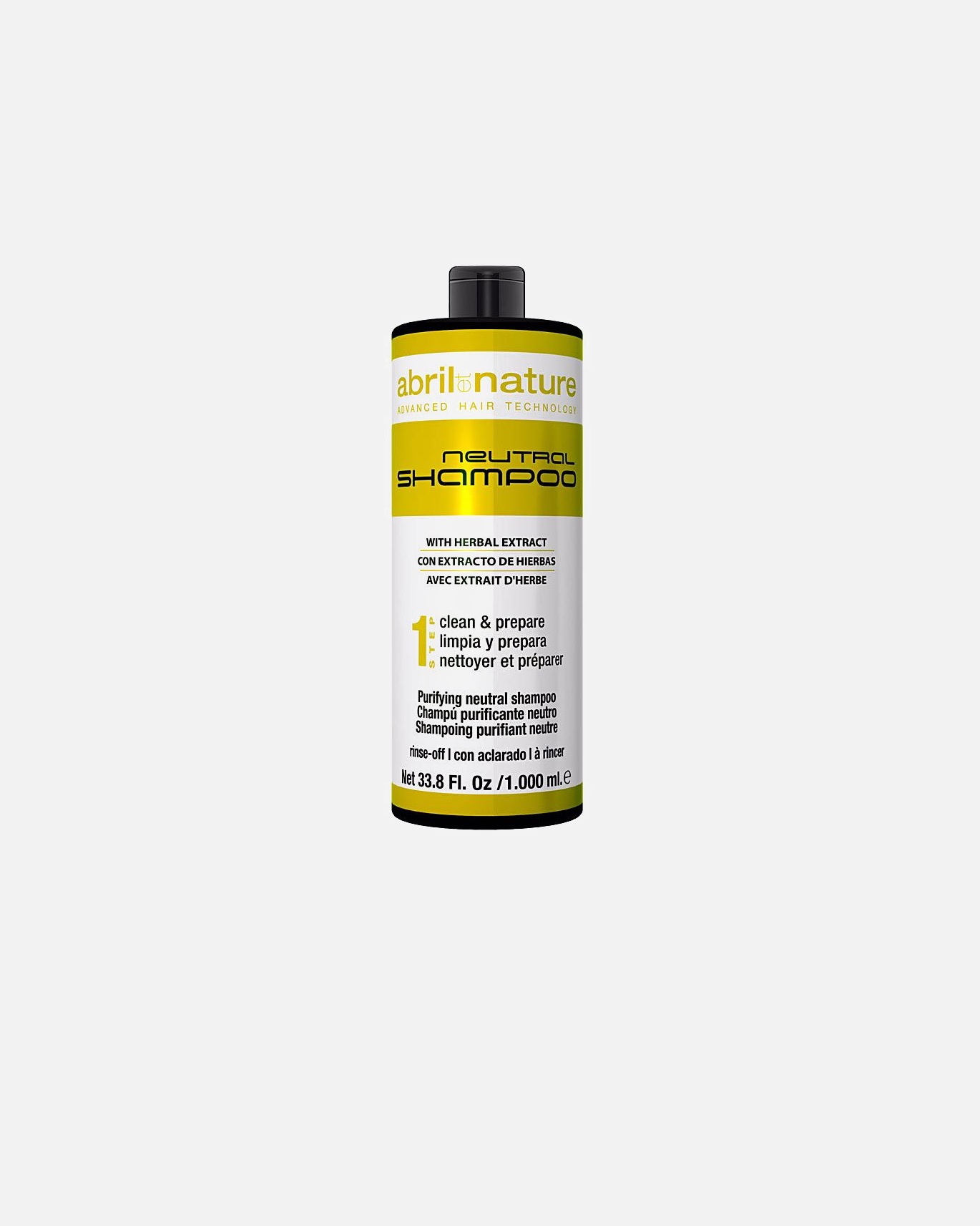 para Unisex Abril Et Nature NEUTRAL purifying neutral shampoo 1000 ml