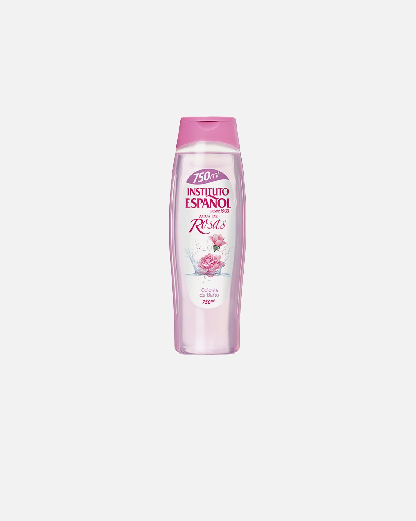 Gel de ducha para Unisex Instituto Español AGUA DE ROSAS colonia de baño 750 ml