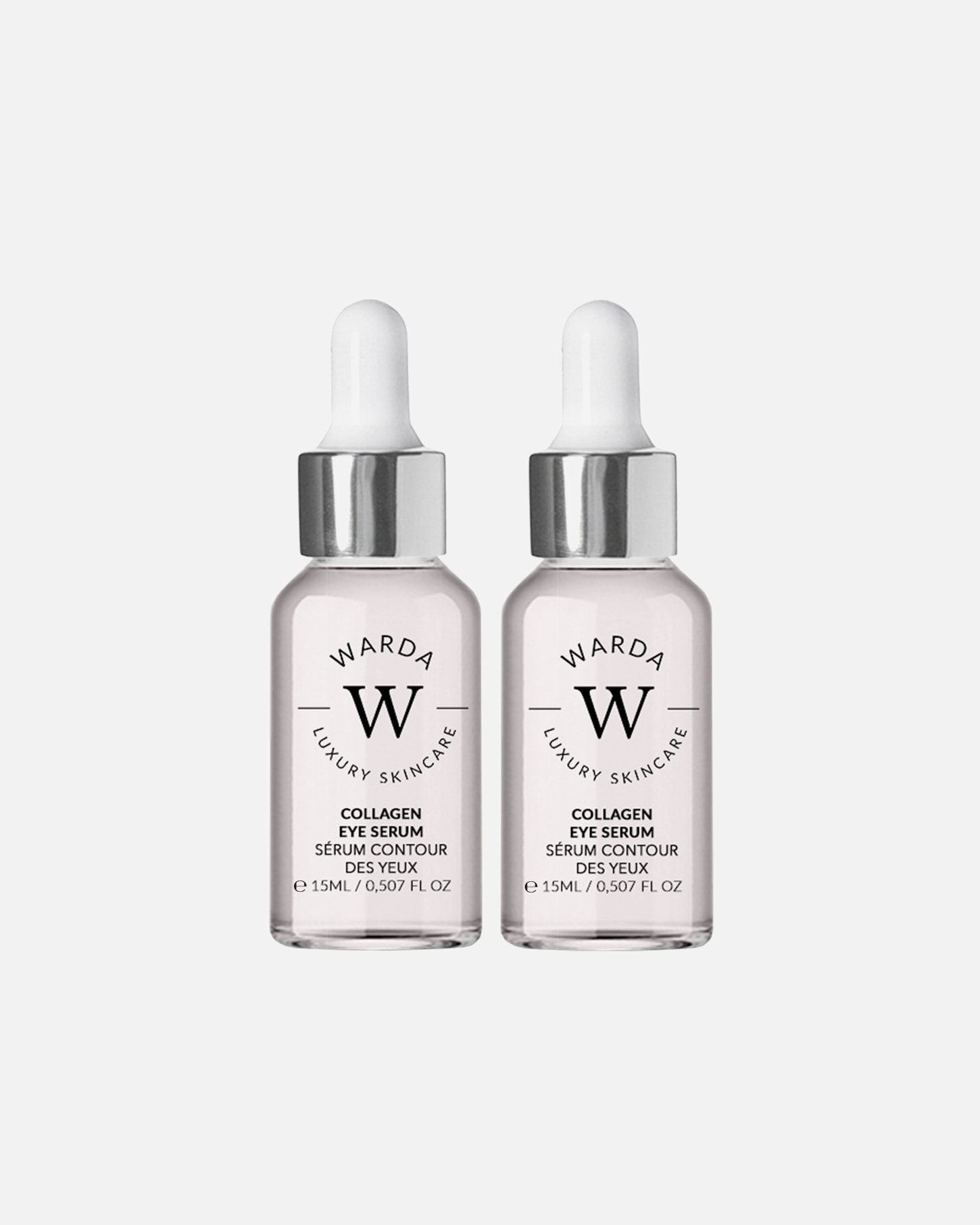 Suero contorno de ojos para Mujer WARDA LUXURY SKINCARE Paquete doble de suero de colágeno 1 pieza